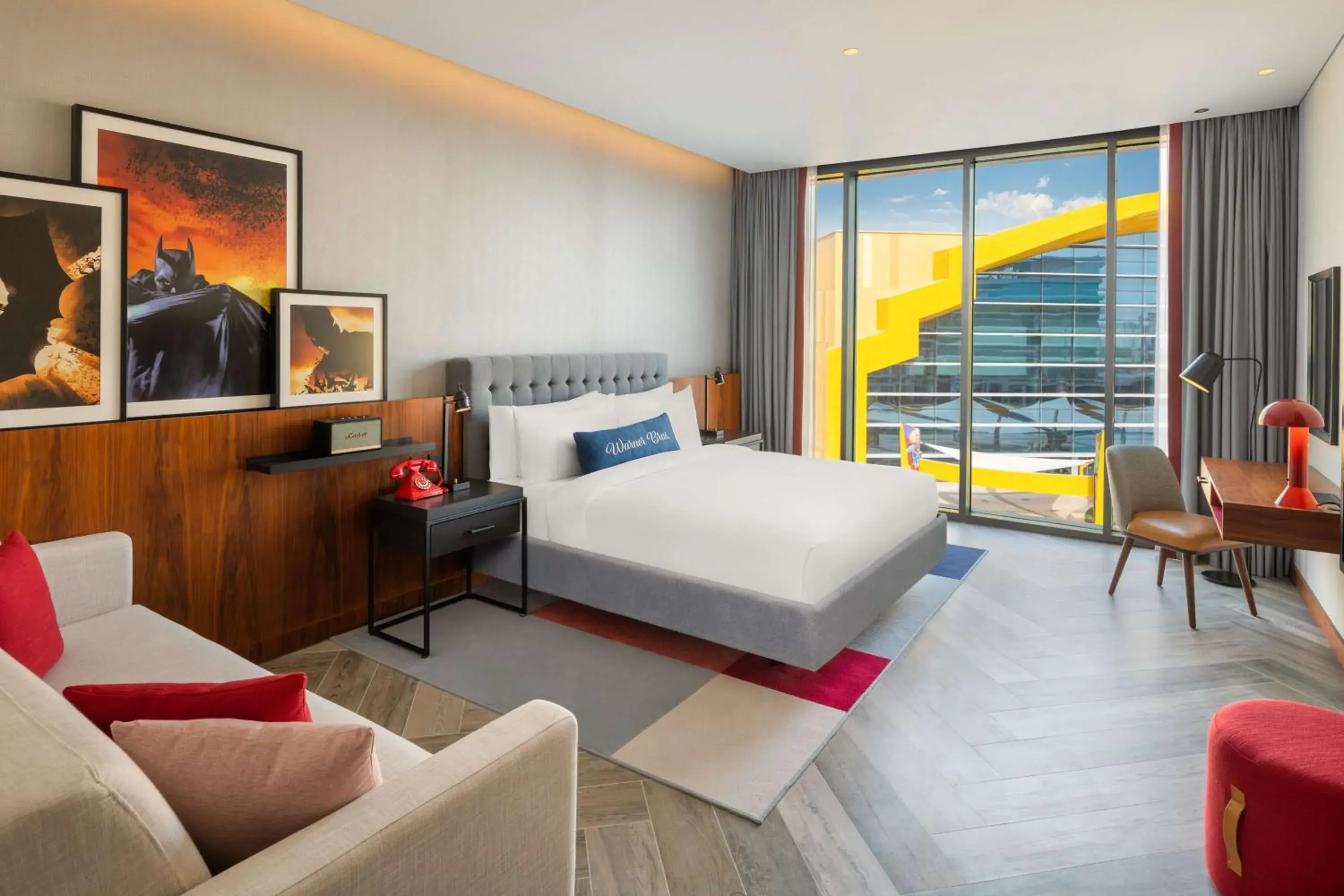 King Artist Room with Theme Park Access in The WB Abu Dhabi, Curio Collection By Hilton King Artist Room with Theme Park Access in The WB Abu Dhabi, Curio Collection By Hilton