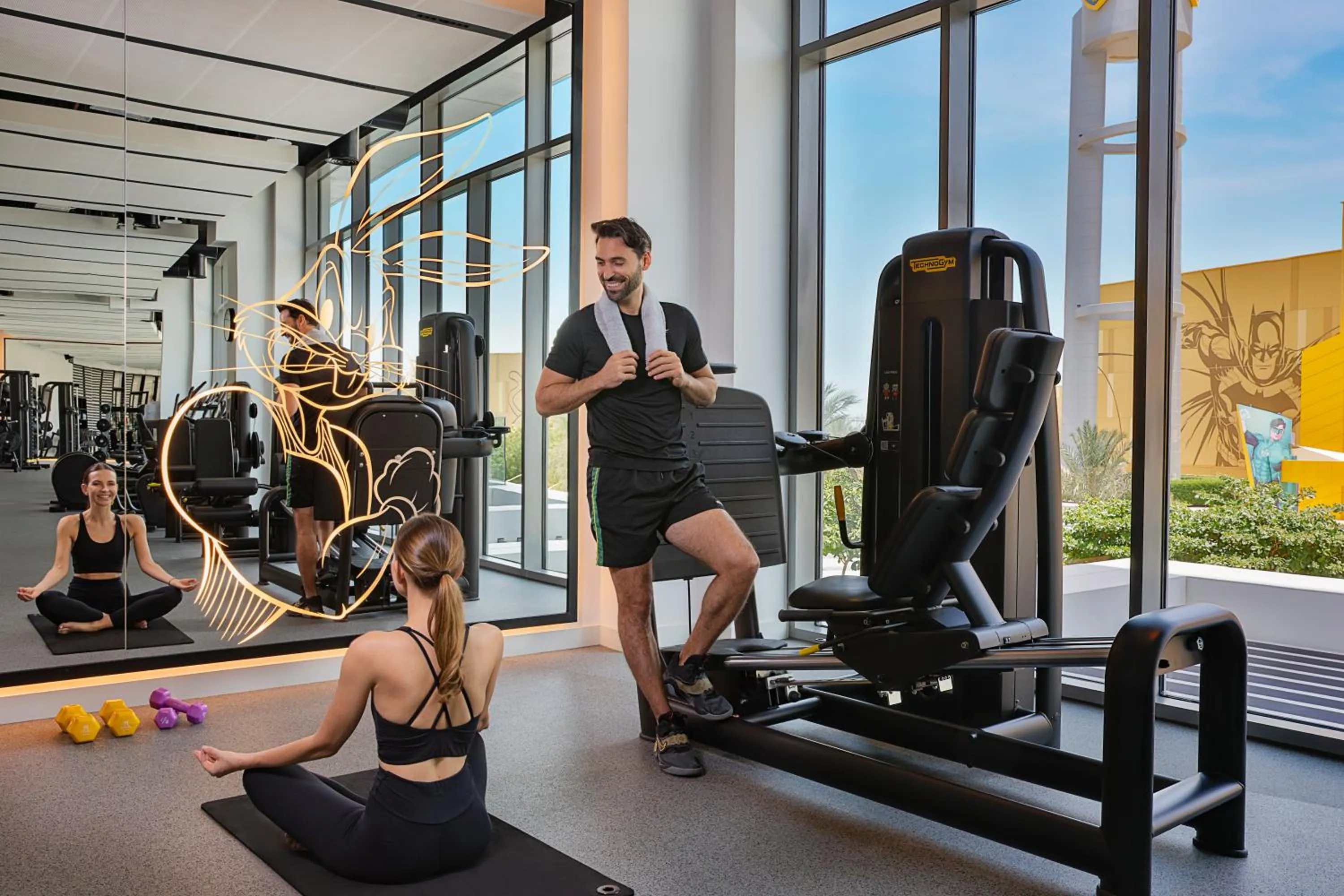 Fitness centre/facilities in The WB Abu Dhabi, Curio Collection By Hilton