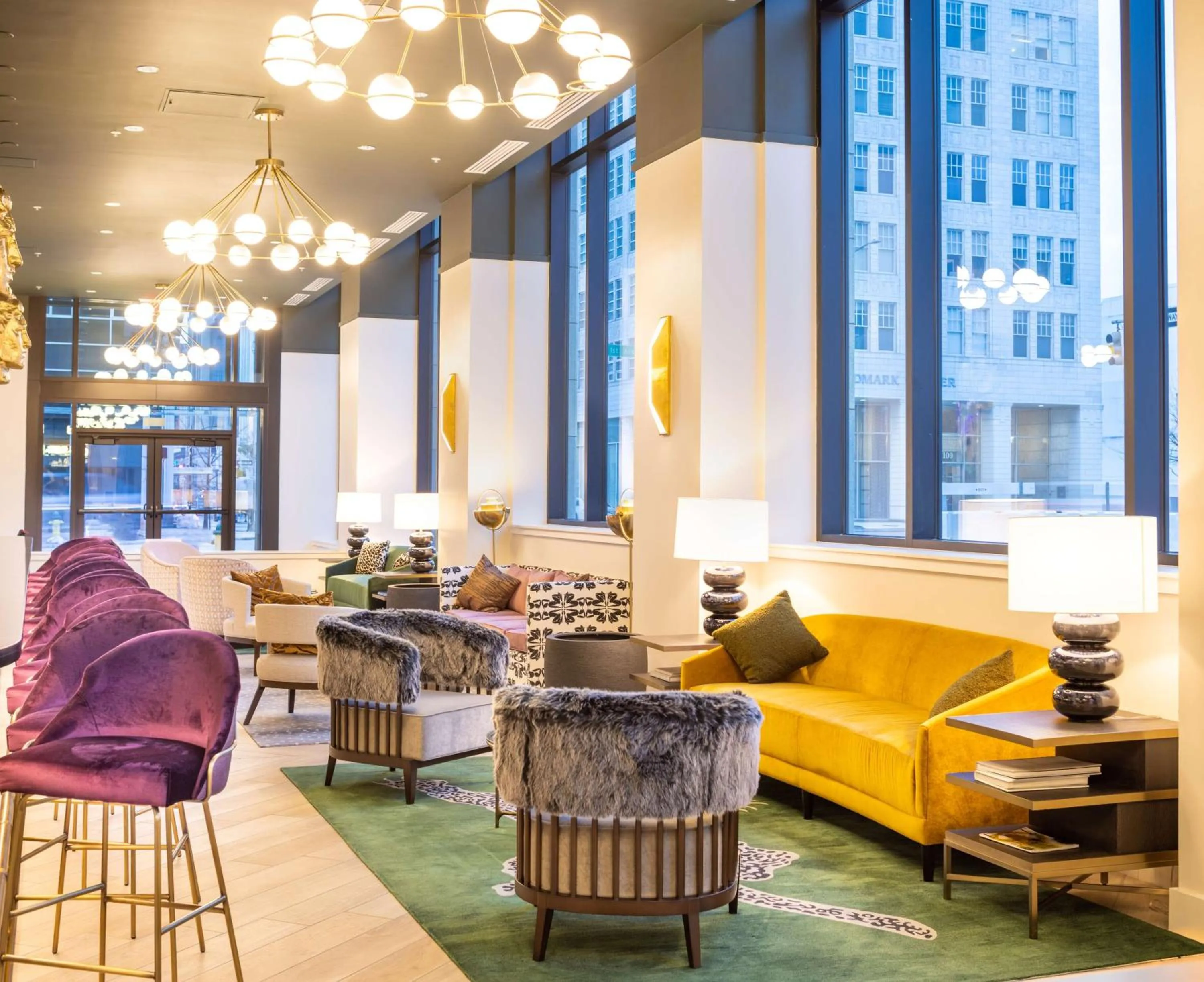 Lobby or reception in The Kelly Birmingham, Tapestry Collection By Hilton