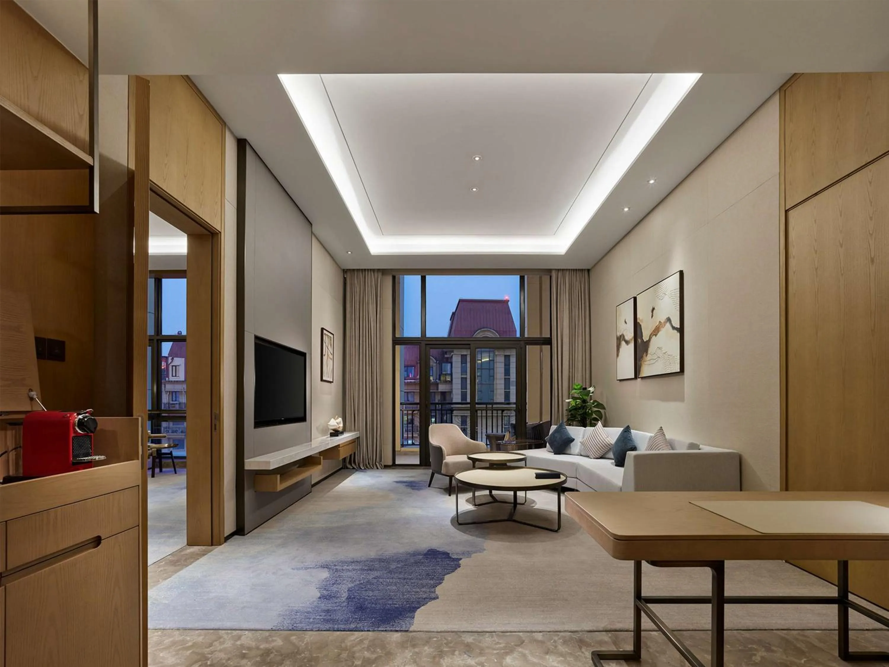 Living room in Doubletree By Hilton Quzhou