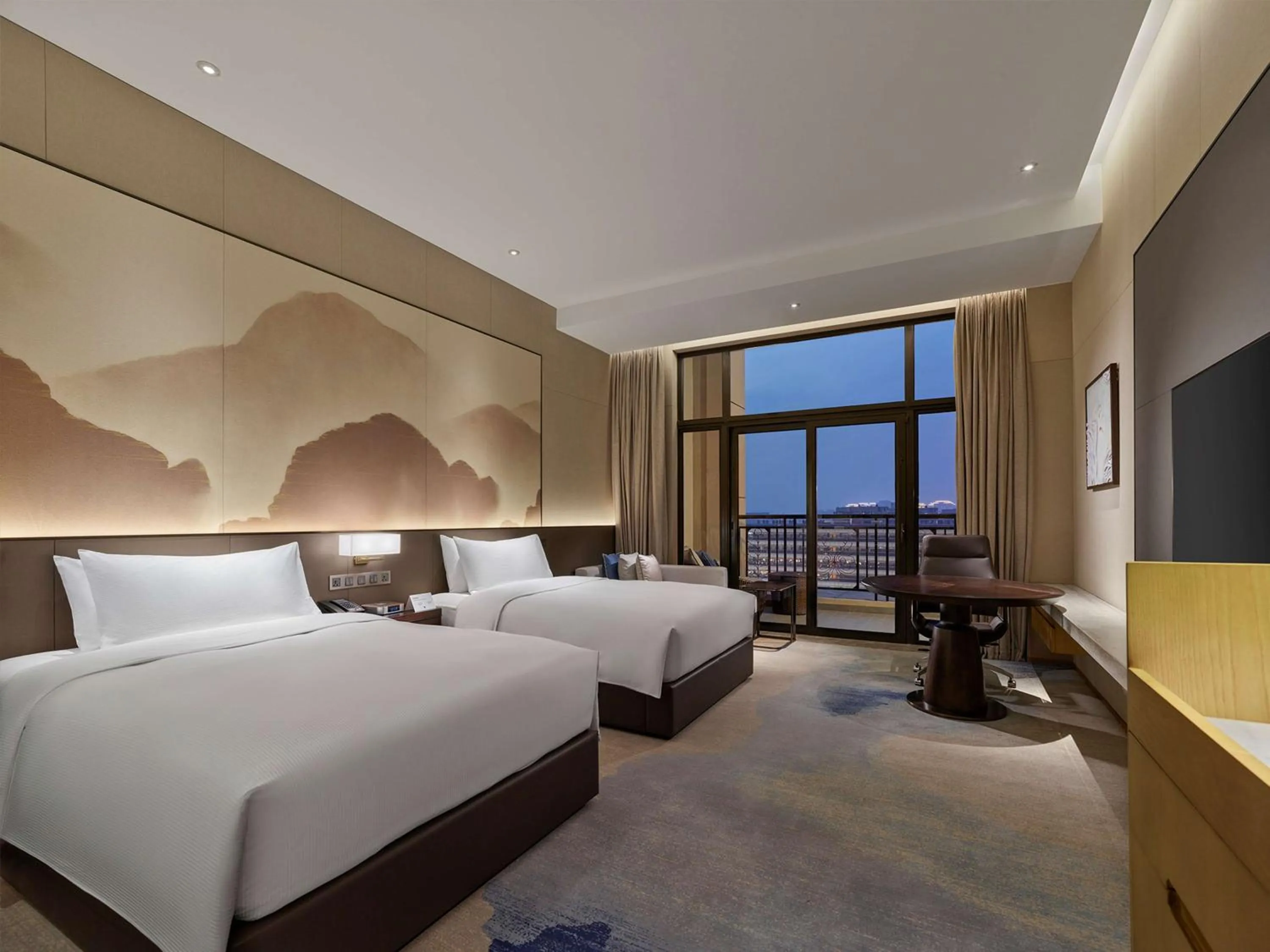 Bed in Doubletree By Hilton Quzhou