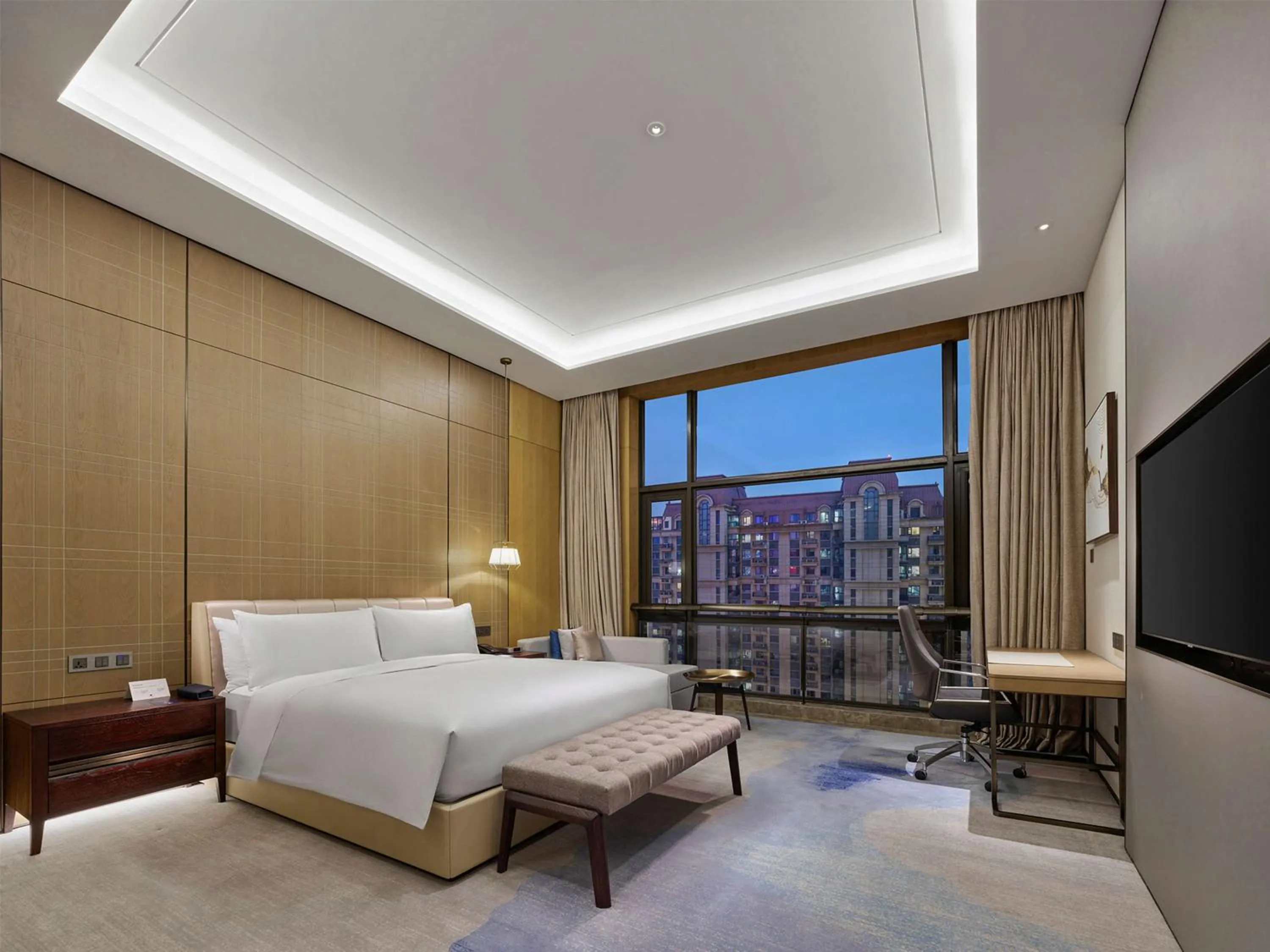 Bed in Doubletree By Hilton Quzhou