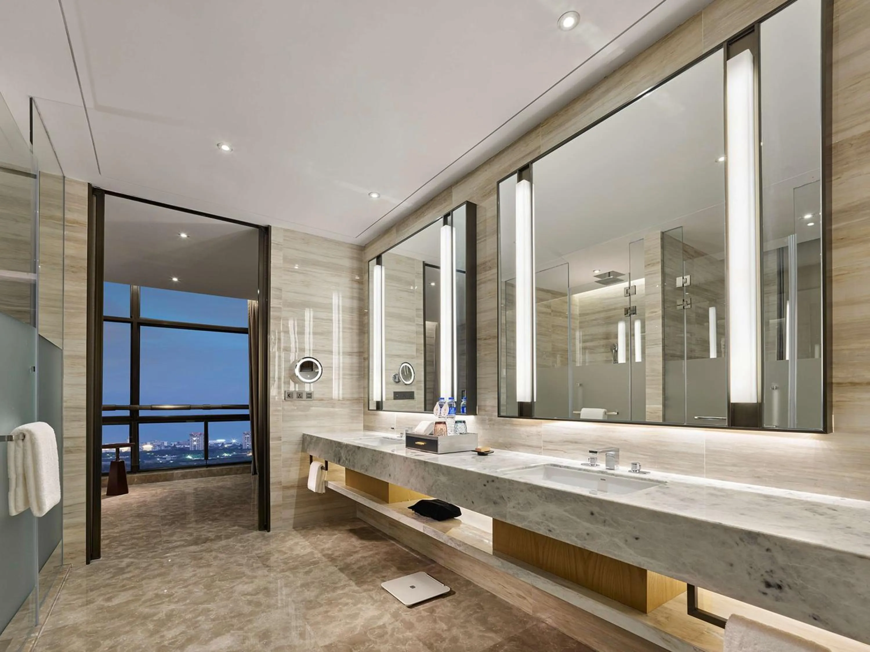 Bathroom in Doubletree By Hilton Quzhou