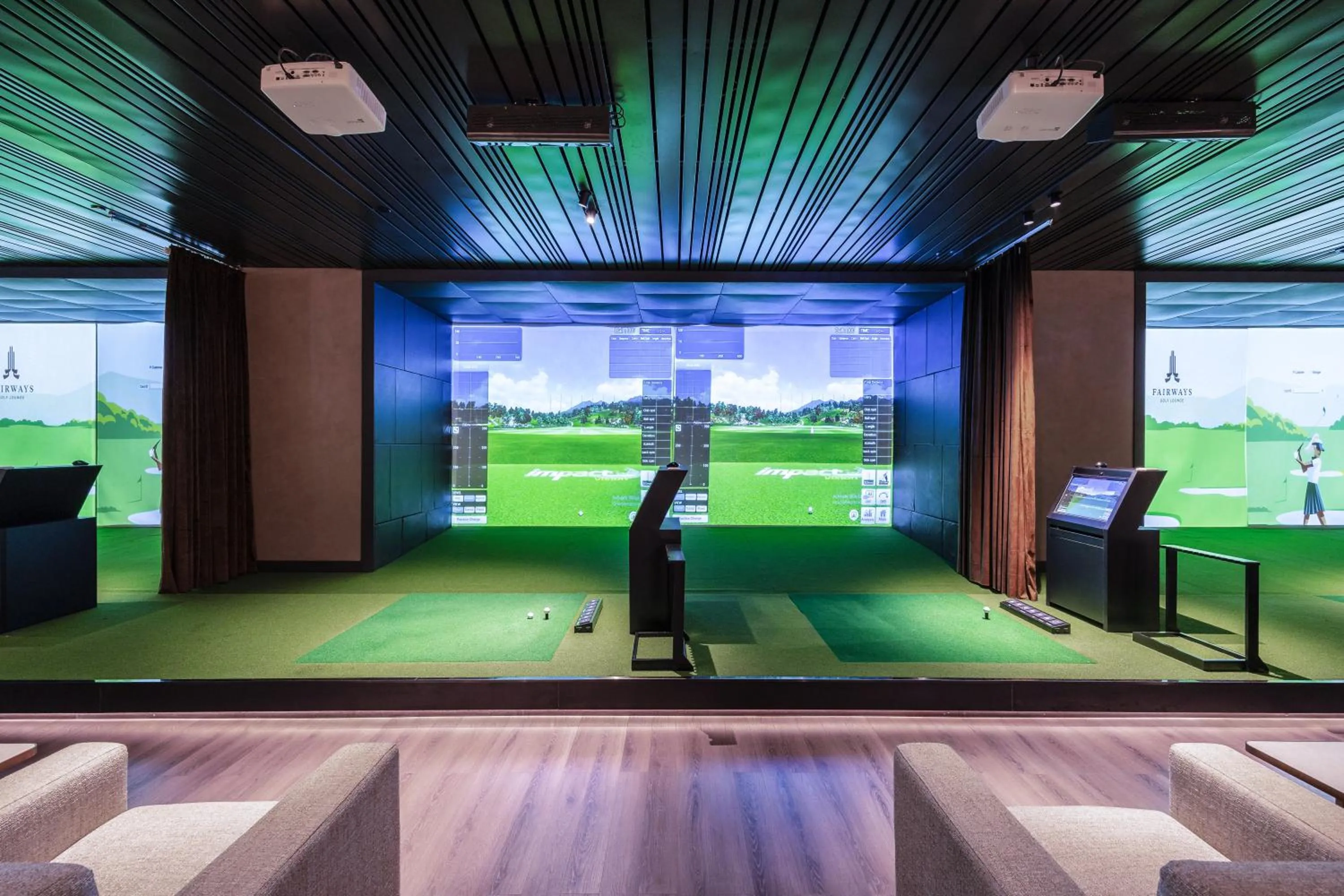 Minigolf in Fraser Residence Hanoi