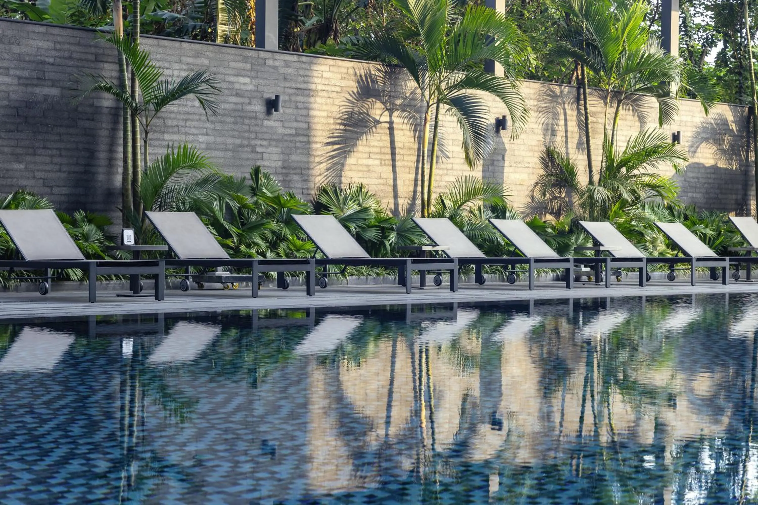 Swimming pool in Fraser Residence Hanoi