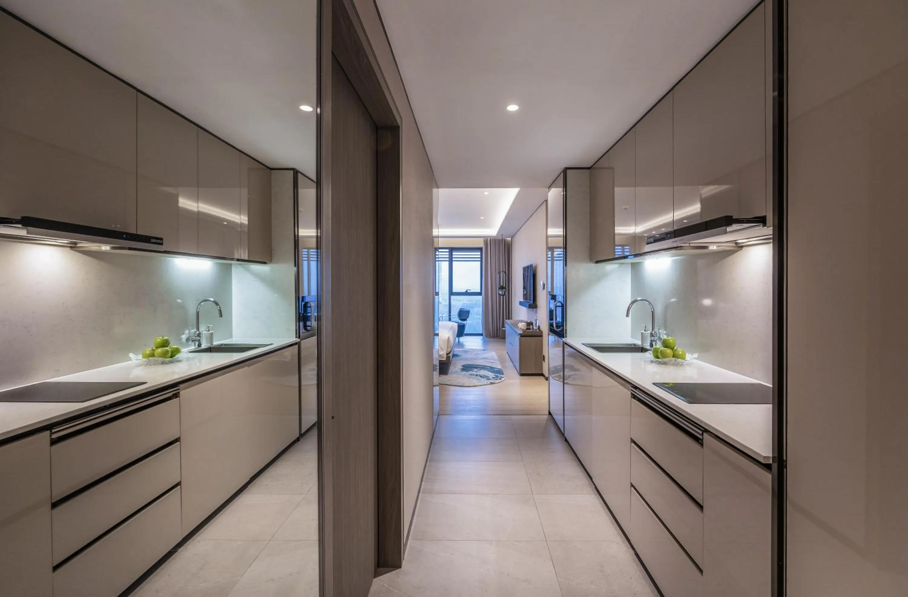 Kitchen or kitchenette in Fraser Residence Hanoi