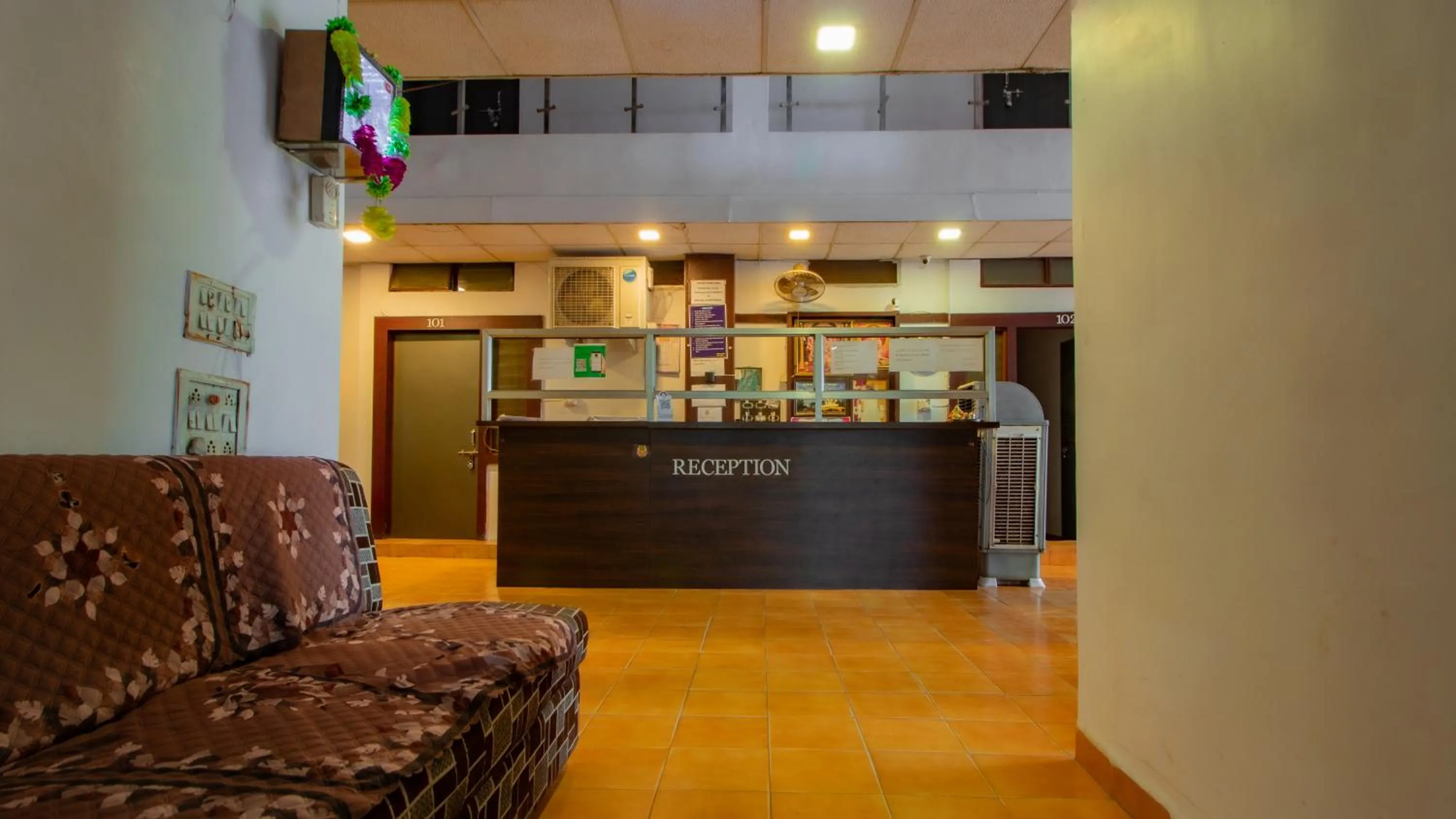 Lobby or reception in Hotel Ashirwad