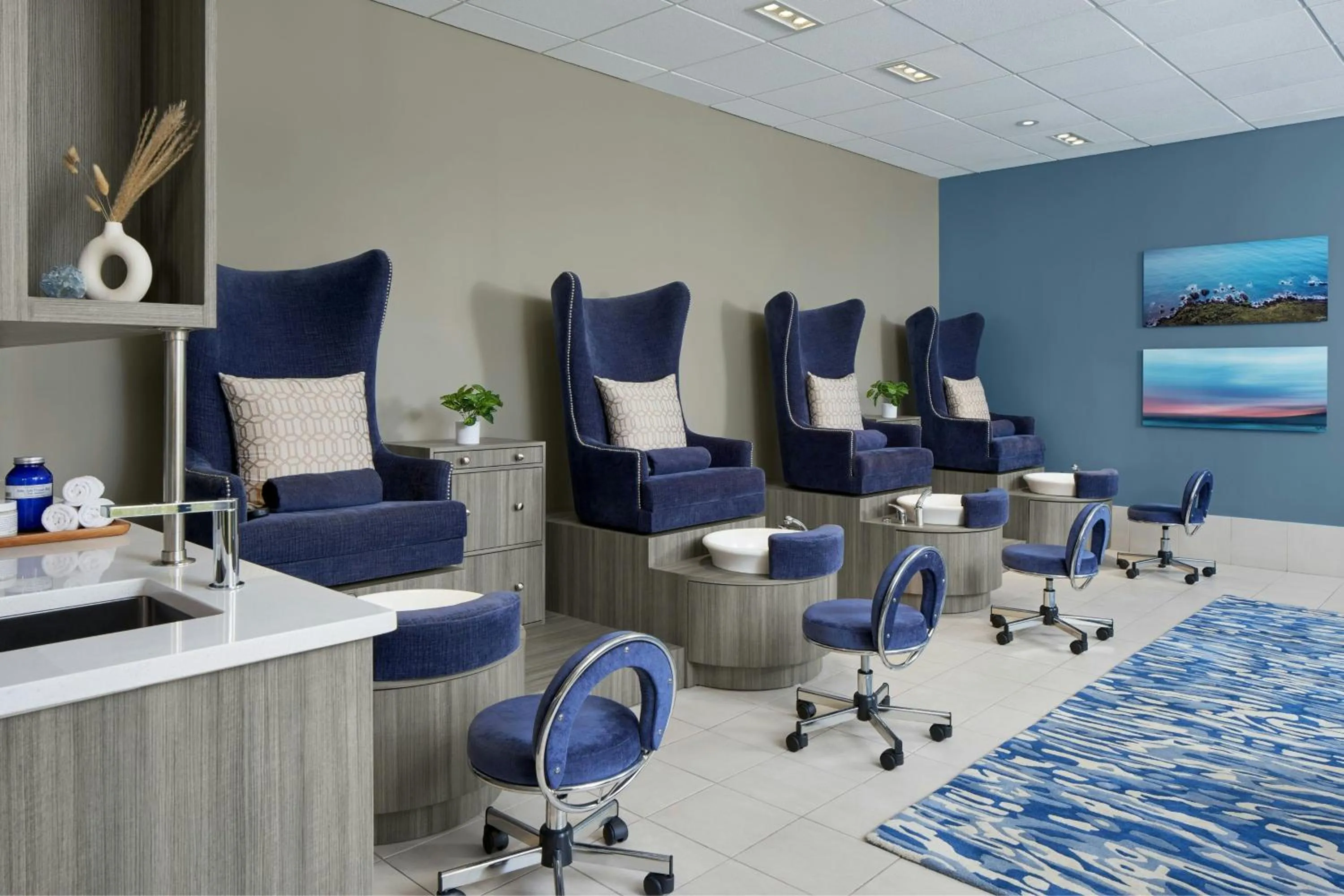 Spa and wellness centre/facilities in Mystic Marriott Hotel and Spa