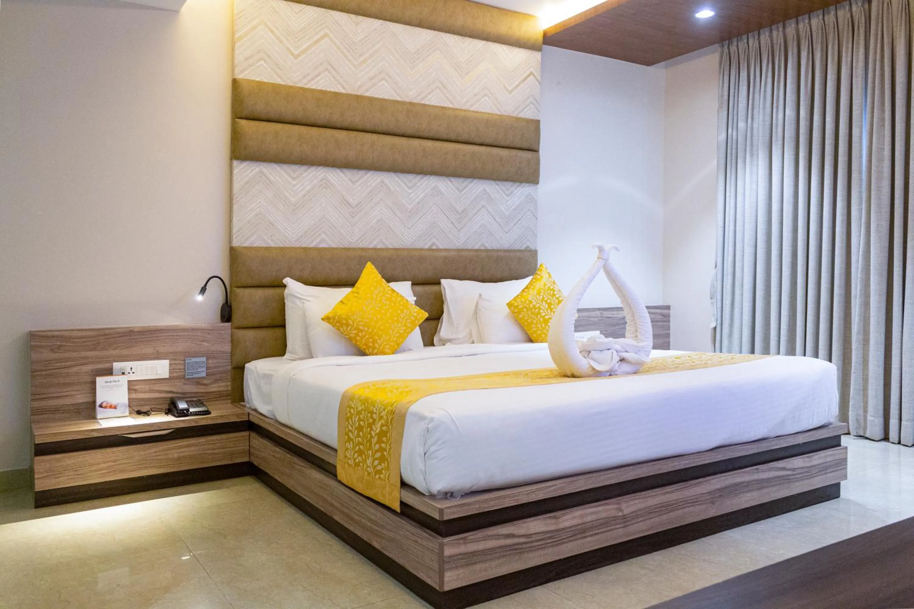 Bed in CENTRAL A BOUTIQUE HOTEL