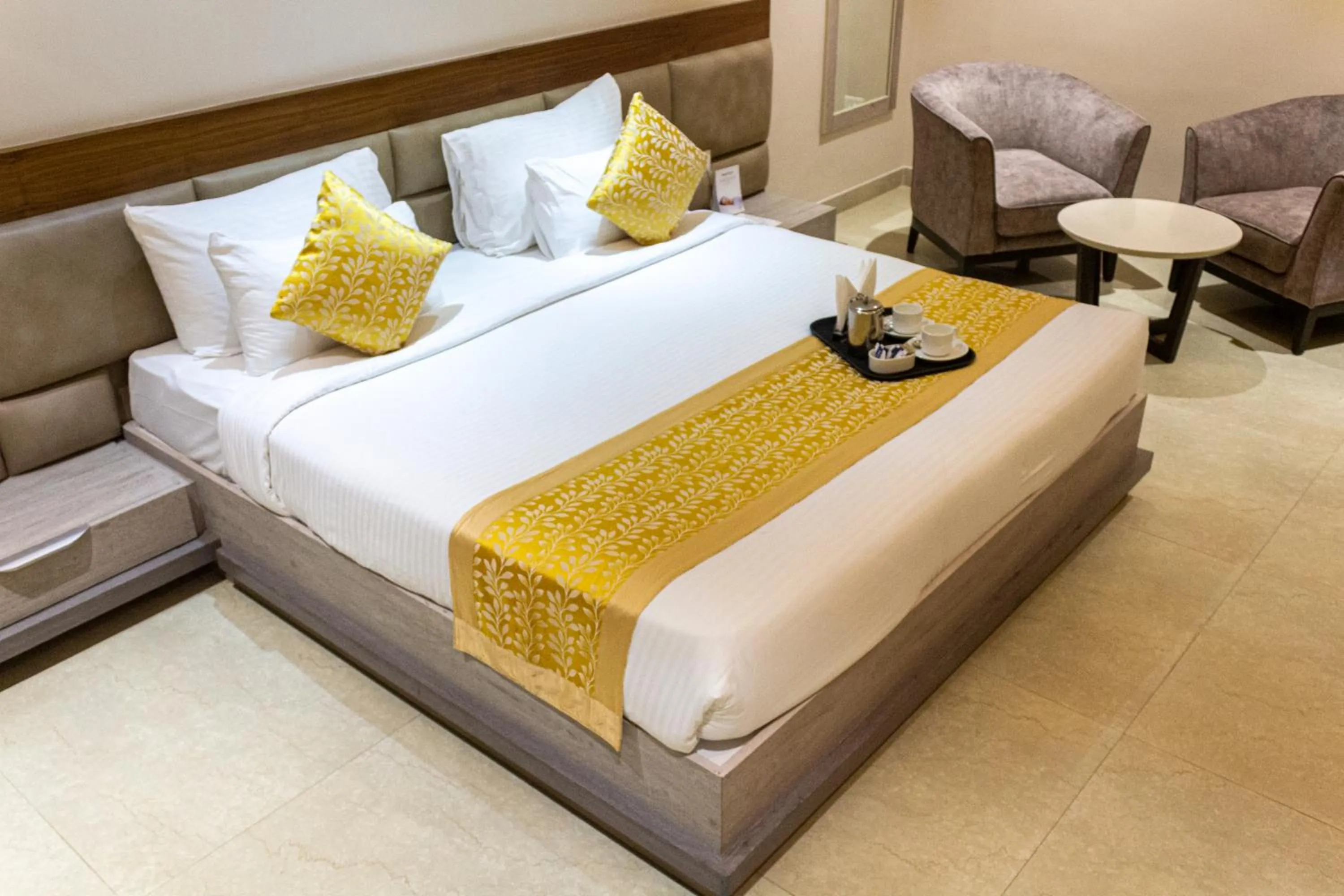 Bed in CENTRAL A BOUTIQUE HOTEL