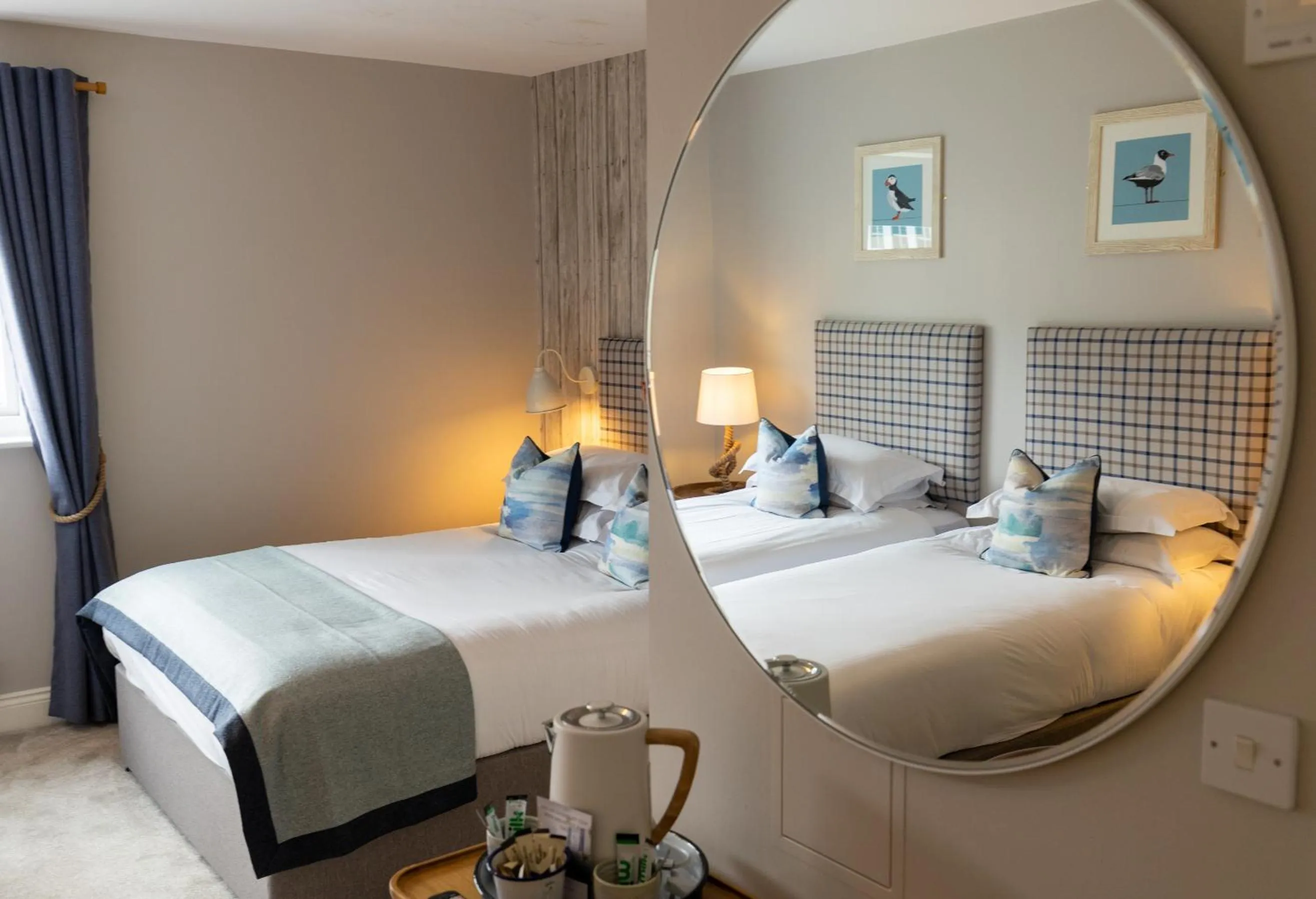 Decorative detail, Bed in Beach House Hotel