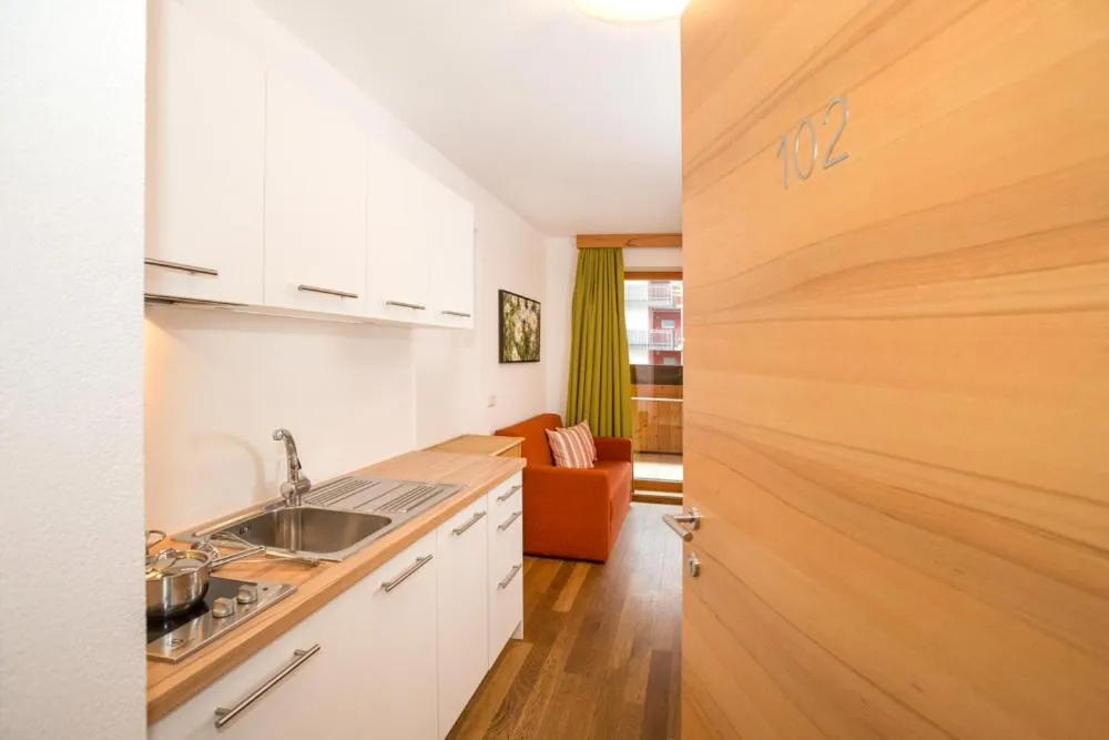 Kitchen or kitchenette in Residence Aichner