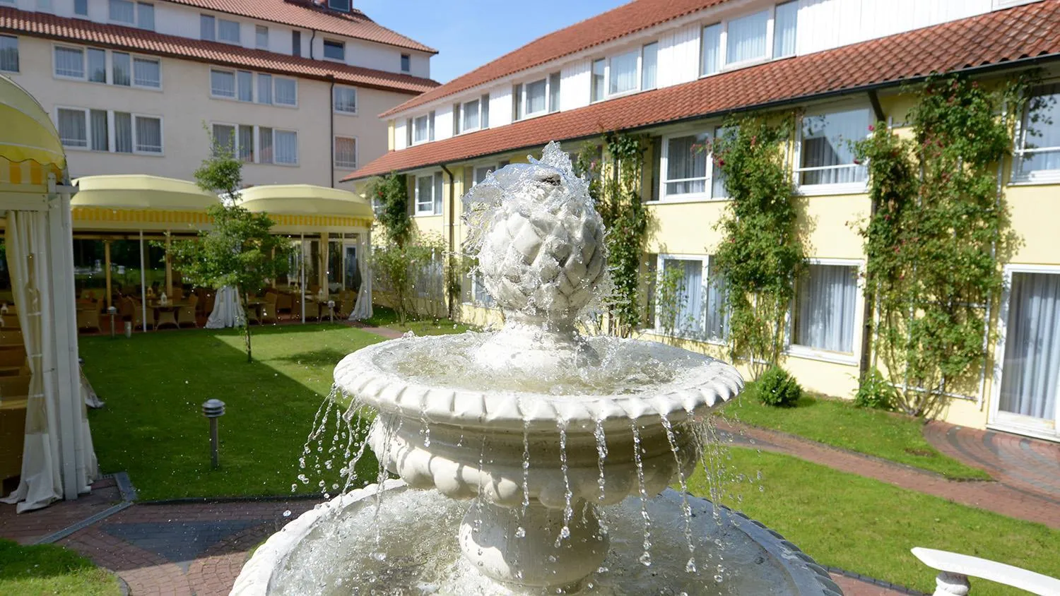 Garden in Parkhotel Stader Hof