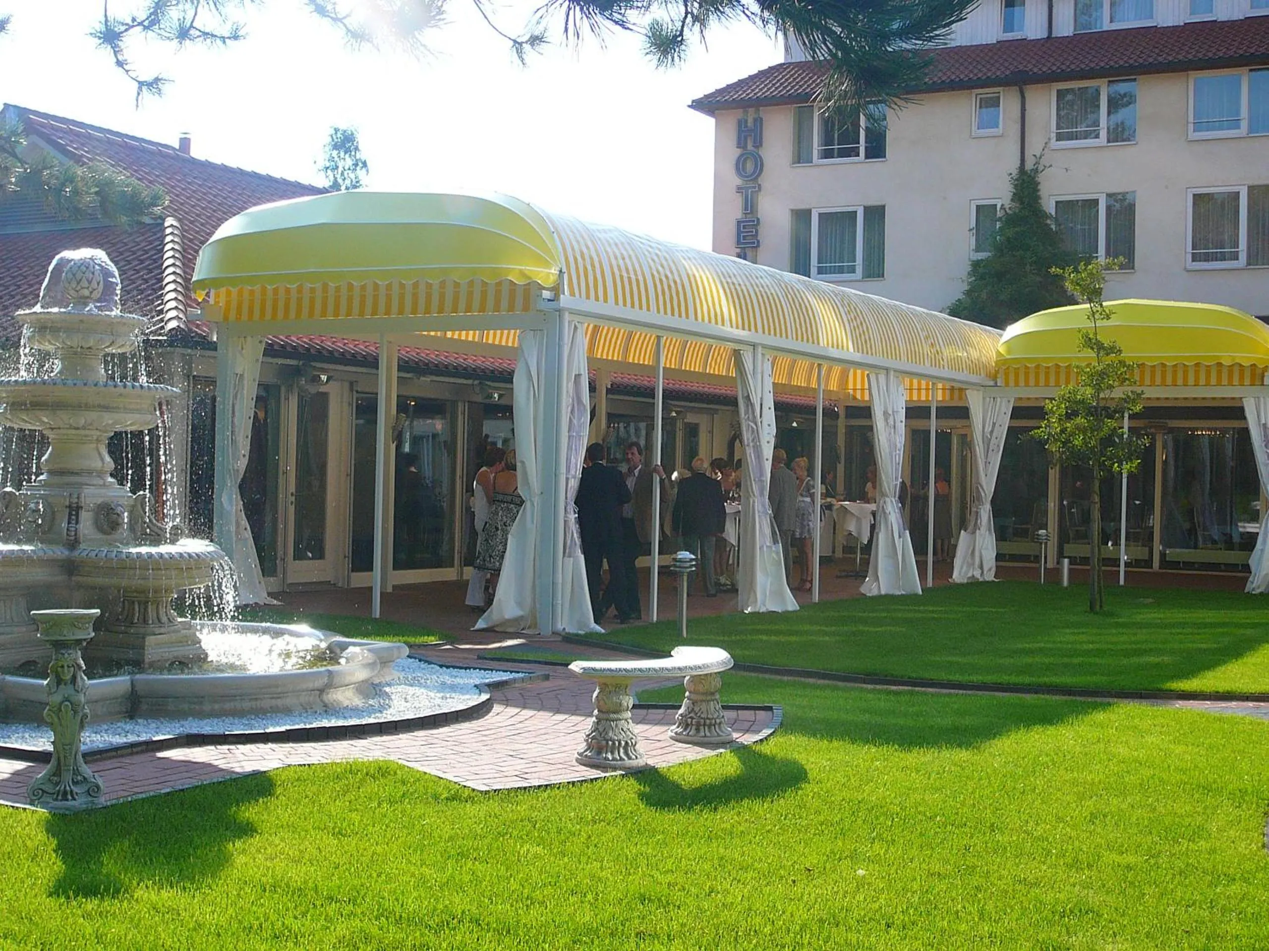 Garden in Parkhotel Stader Hof