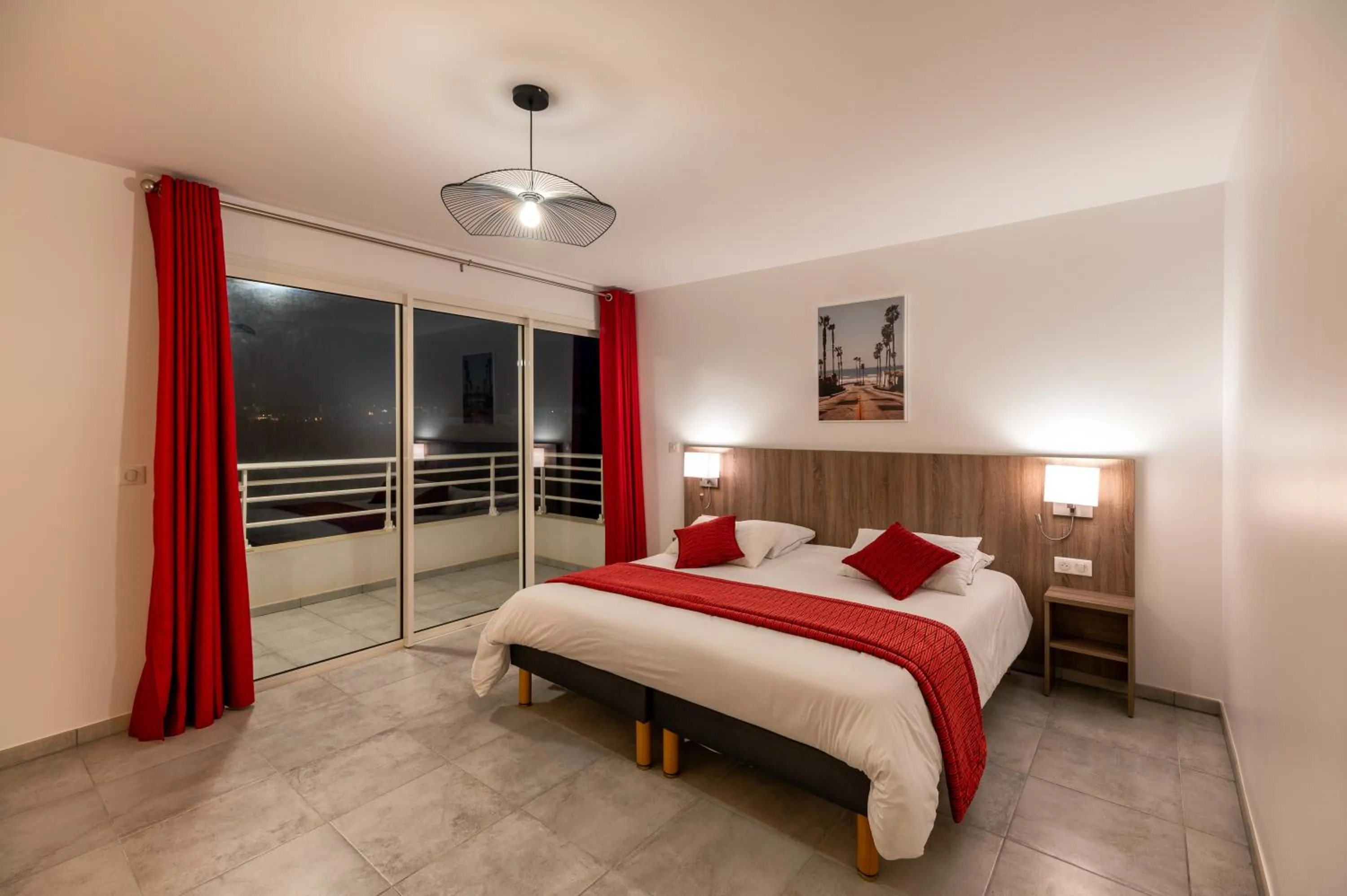 Bed in B&B HOME Fort-de-France Marina