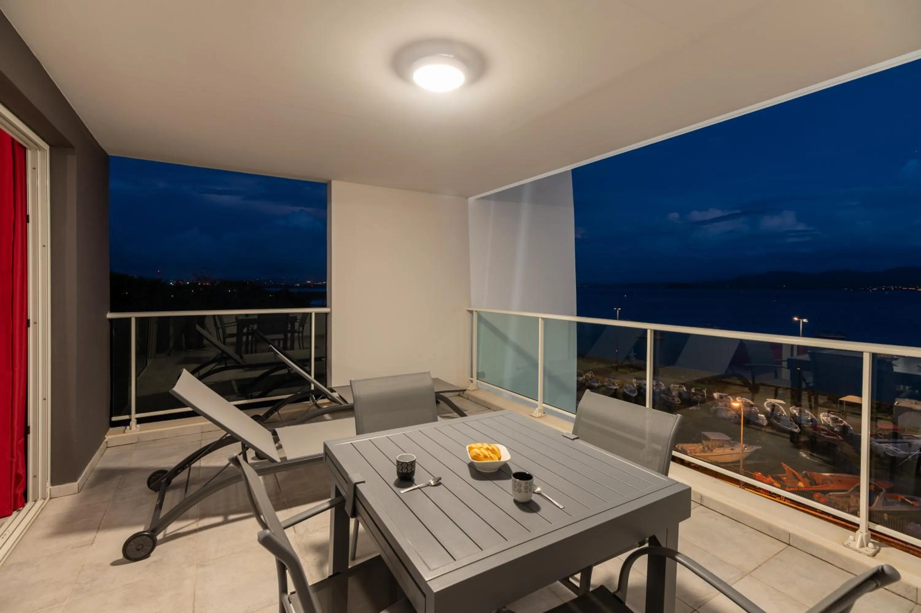 Balcony/Terrace in B&B HOME Fort-de-France Marina