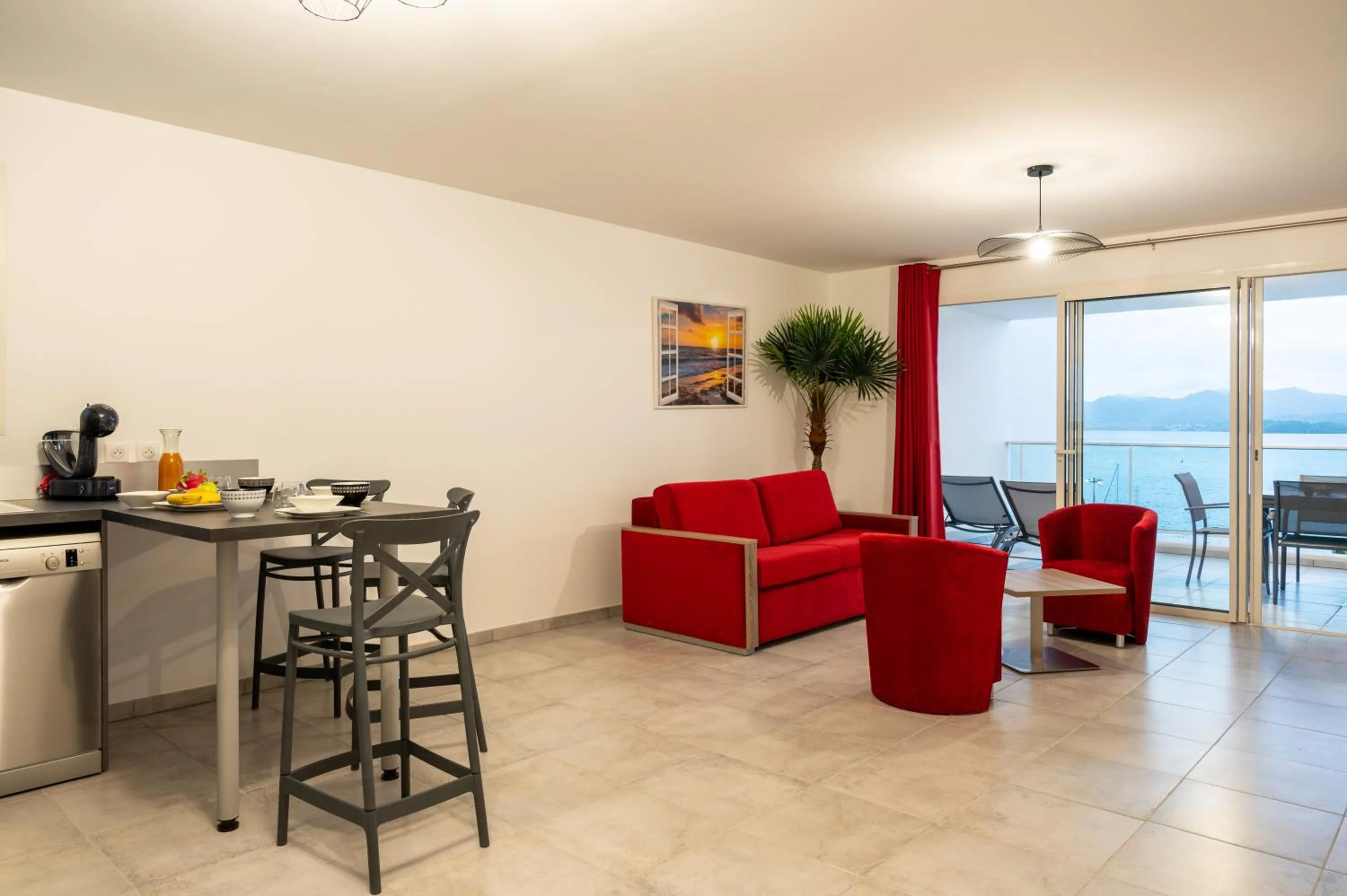 Living room in B&B HOME Fort-de-France Marina