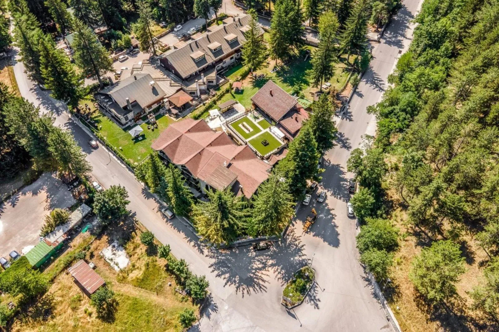 Bird's eye view in Hotel Pagnani