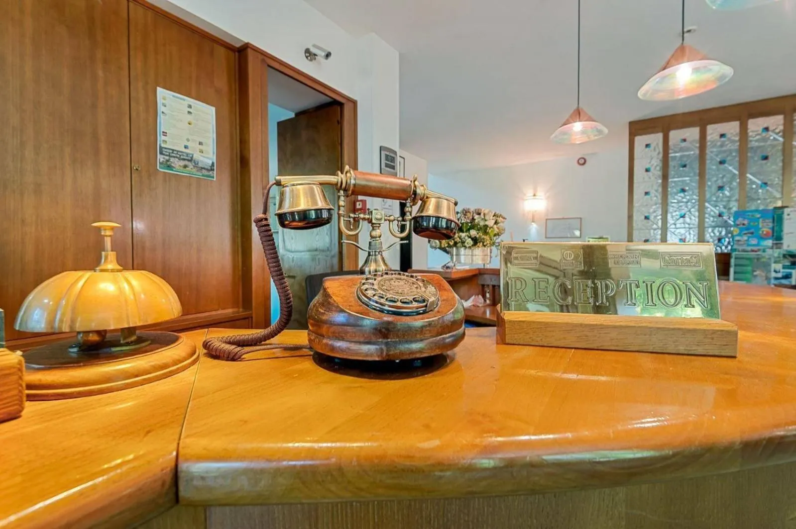 Lobby or reception in Hotel Pagnani