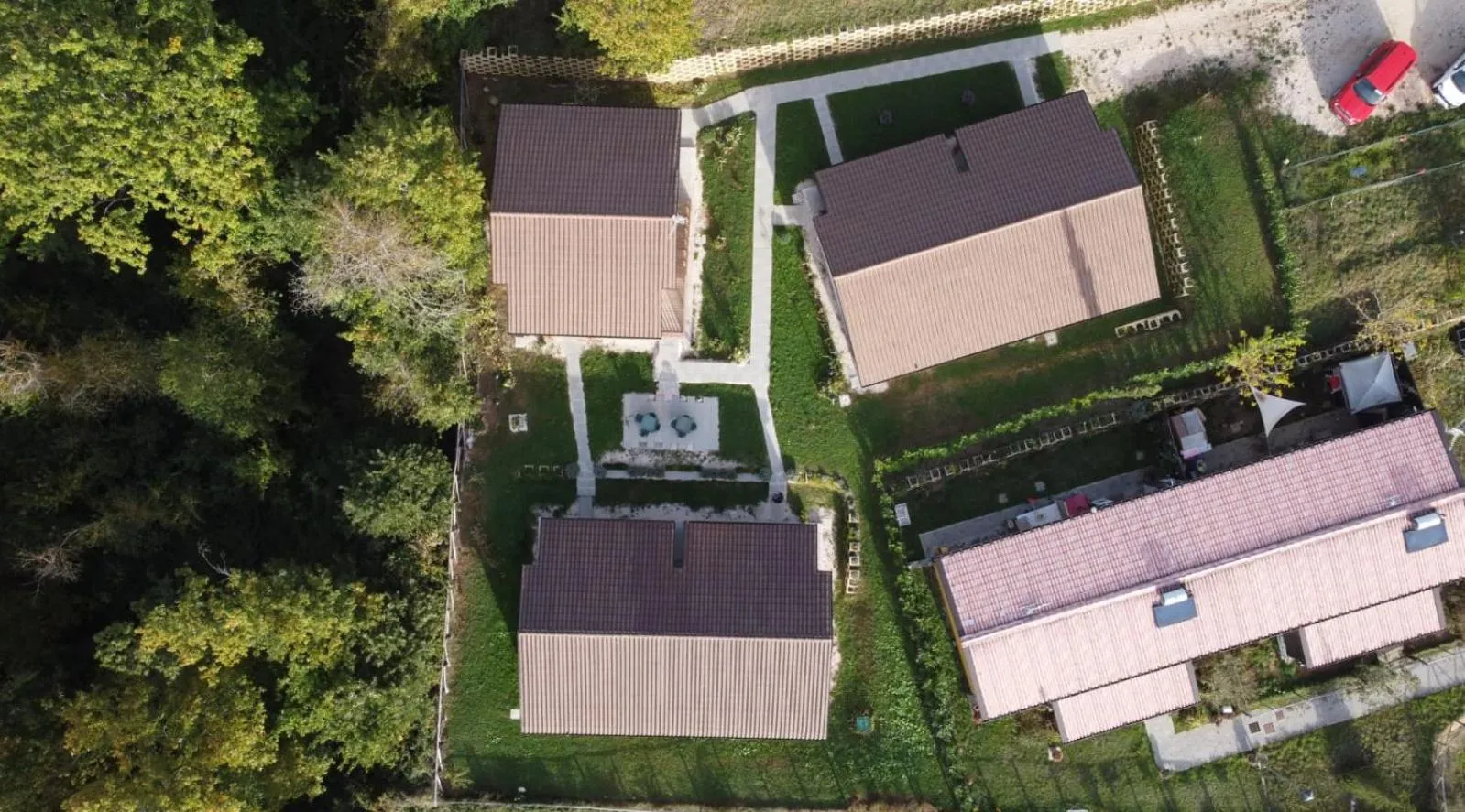 Bird's eye view in Albergo Diffuso Borgo Retrosi di Amatrice