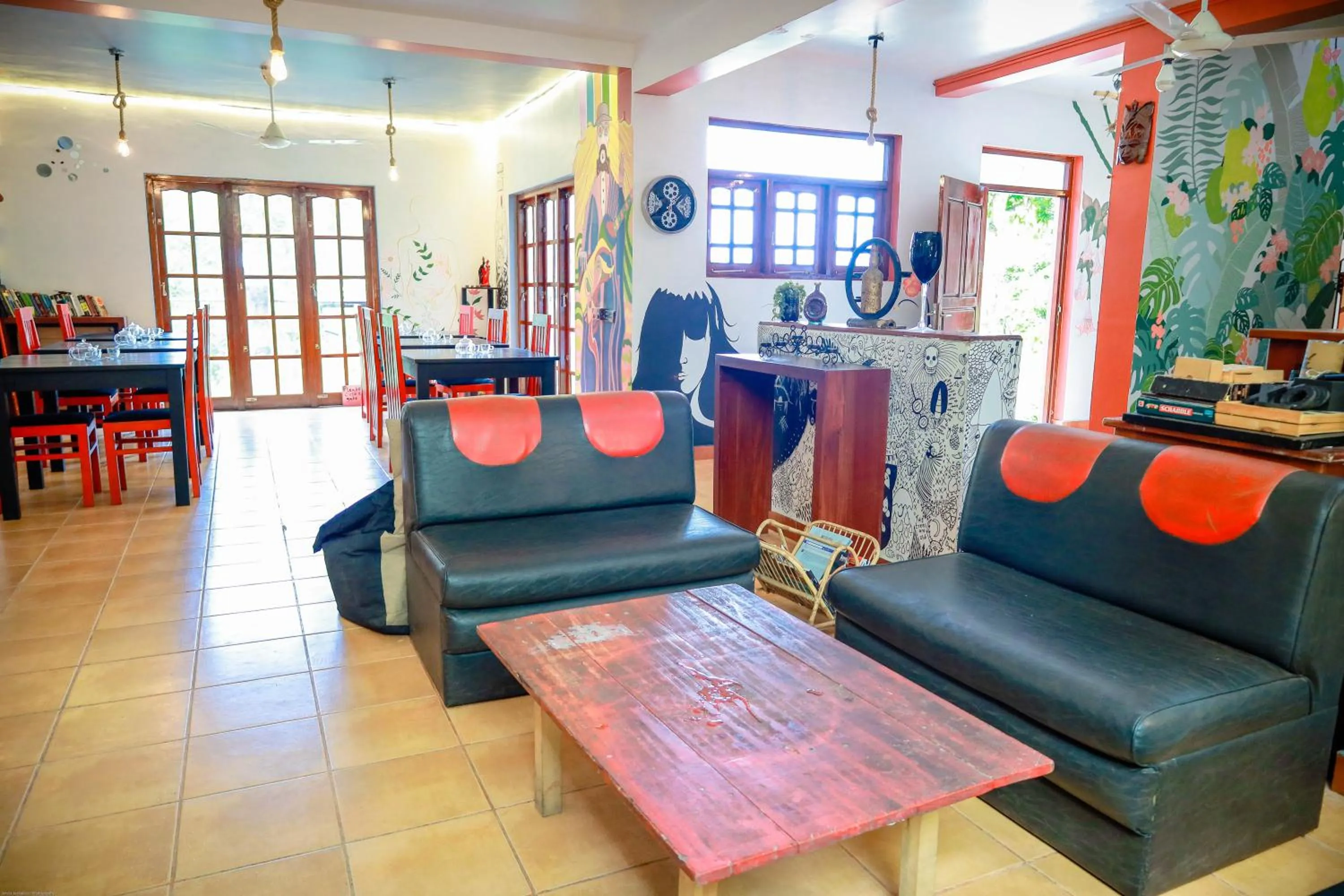 Living room in Funk Bunks - Kandy