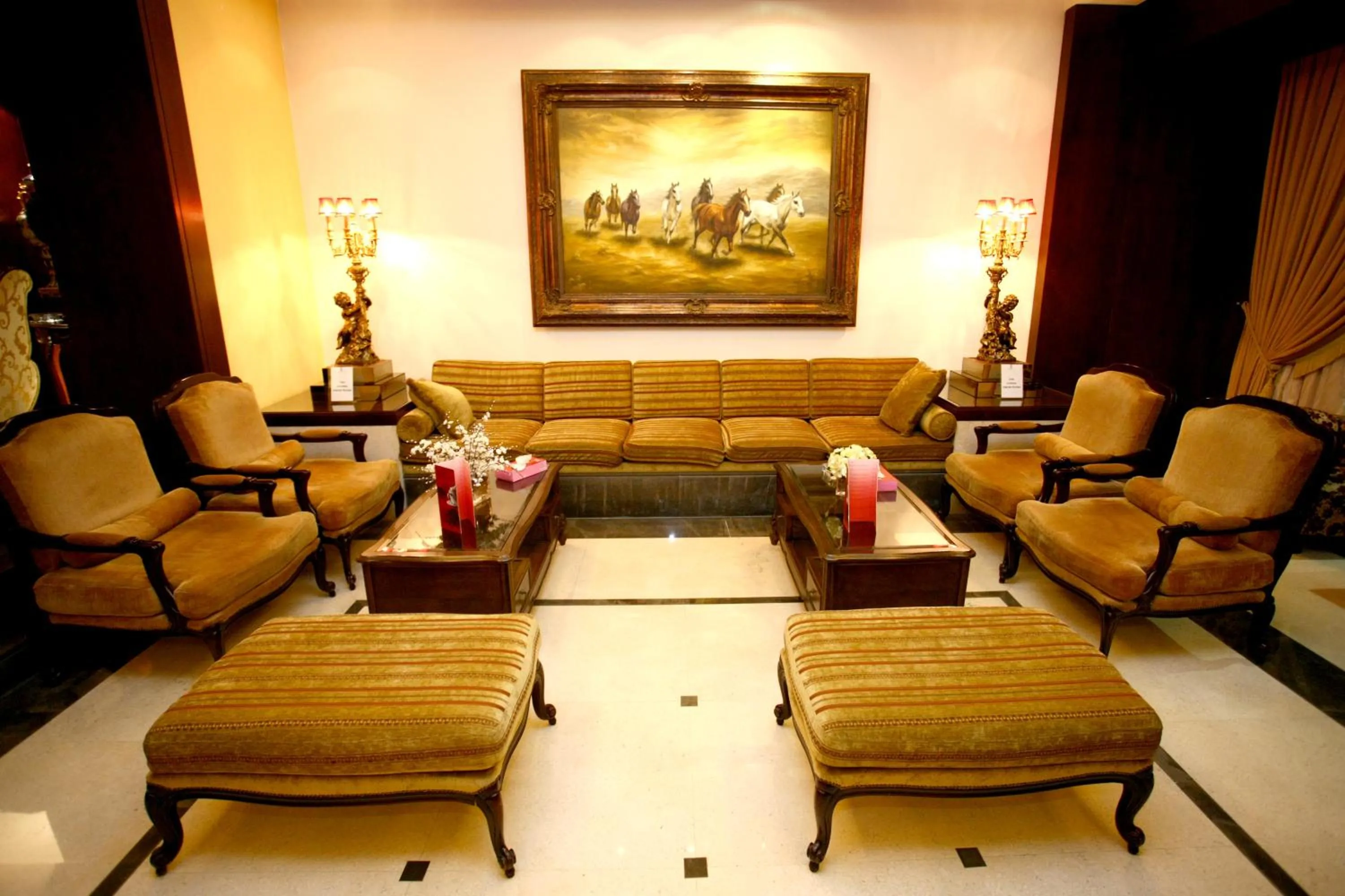 Lobby or reception in Markazia Suites