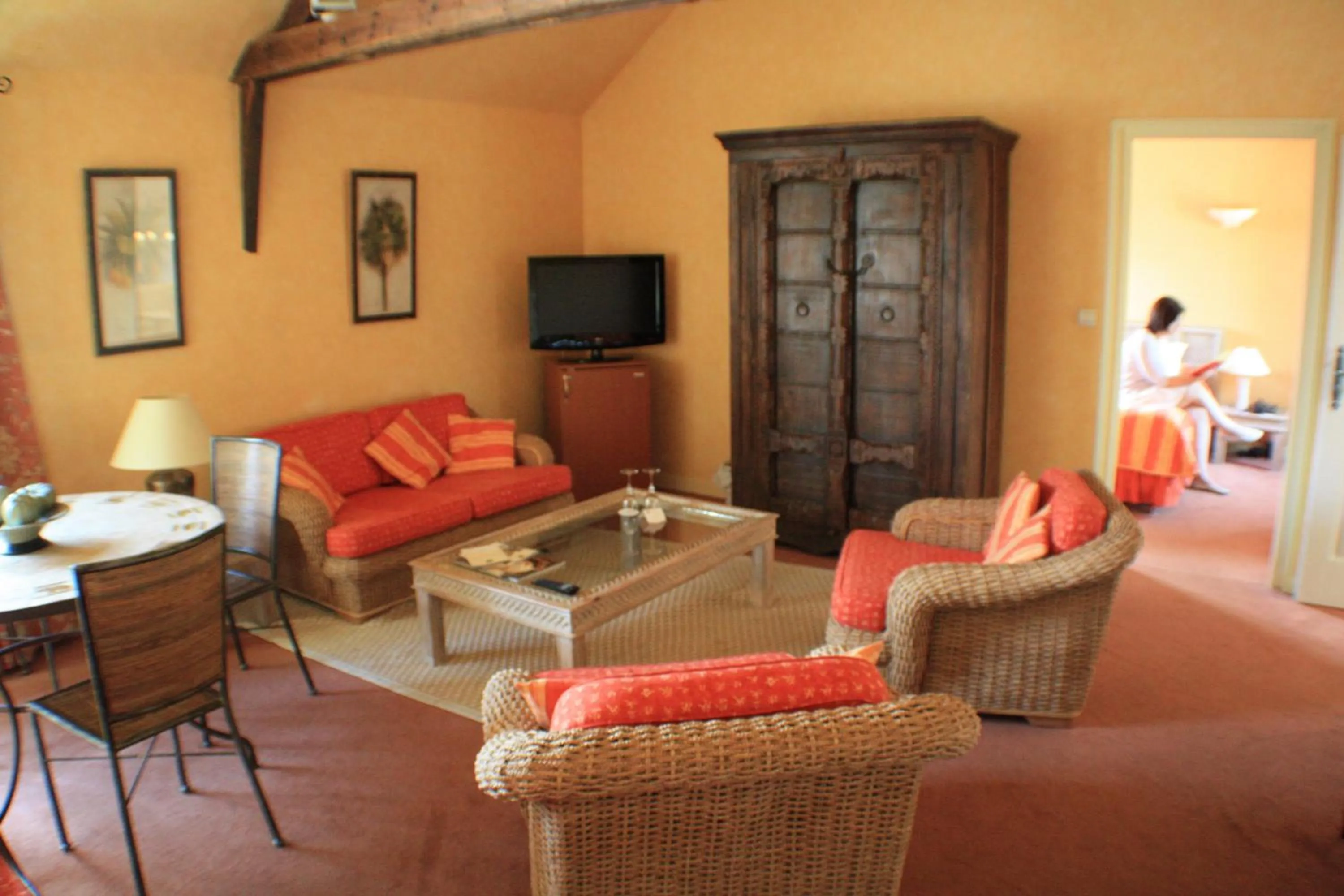 Living room in Best Western La Metairie