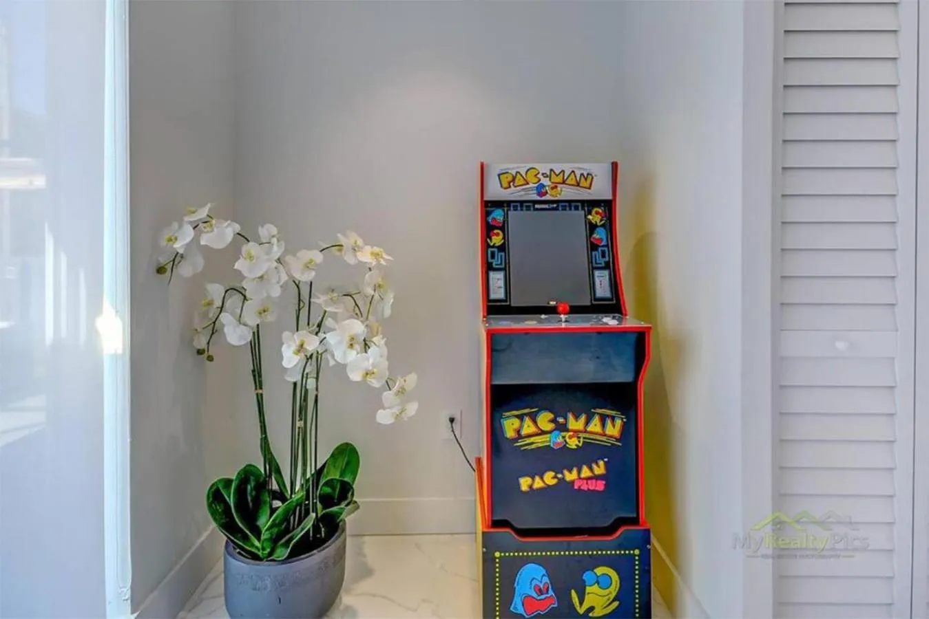 Game Room in Magical Miami Retreat with Heated Pool, Mini Golf, and Basketball Court L19