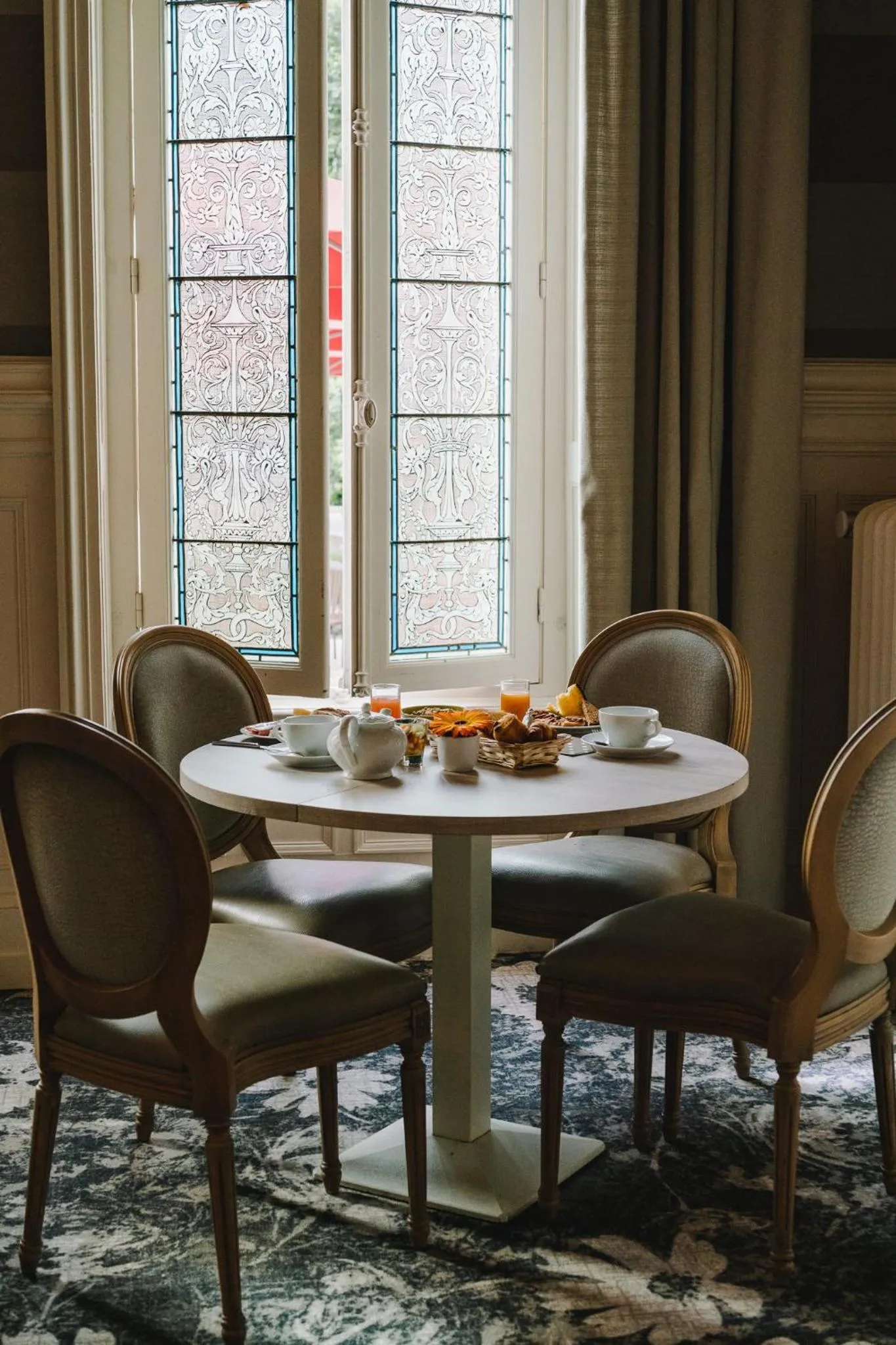 Breakfast in Chateau du Clos de la Ribaudiere - Teritoria