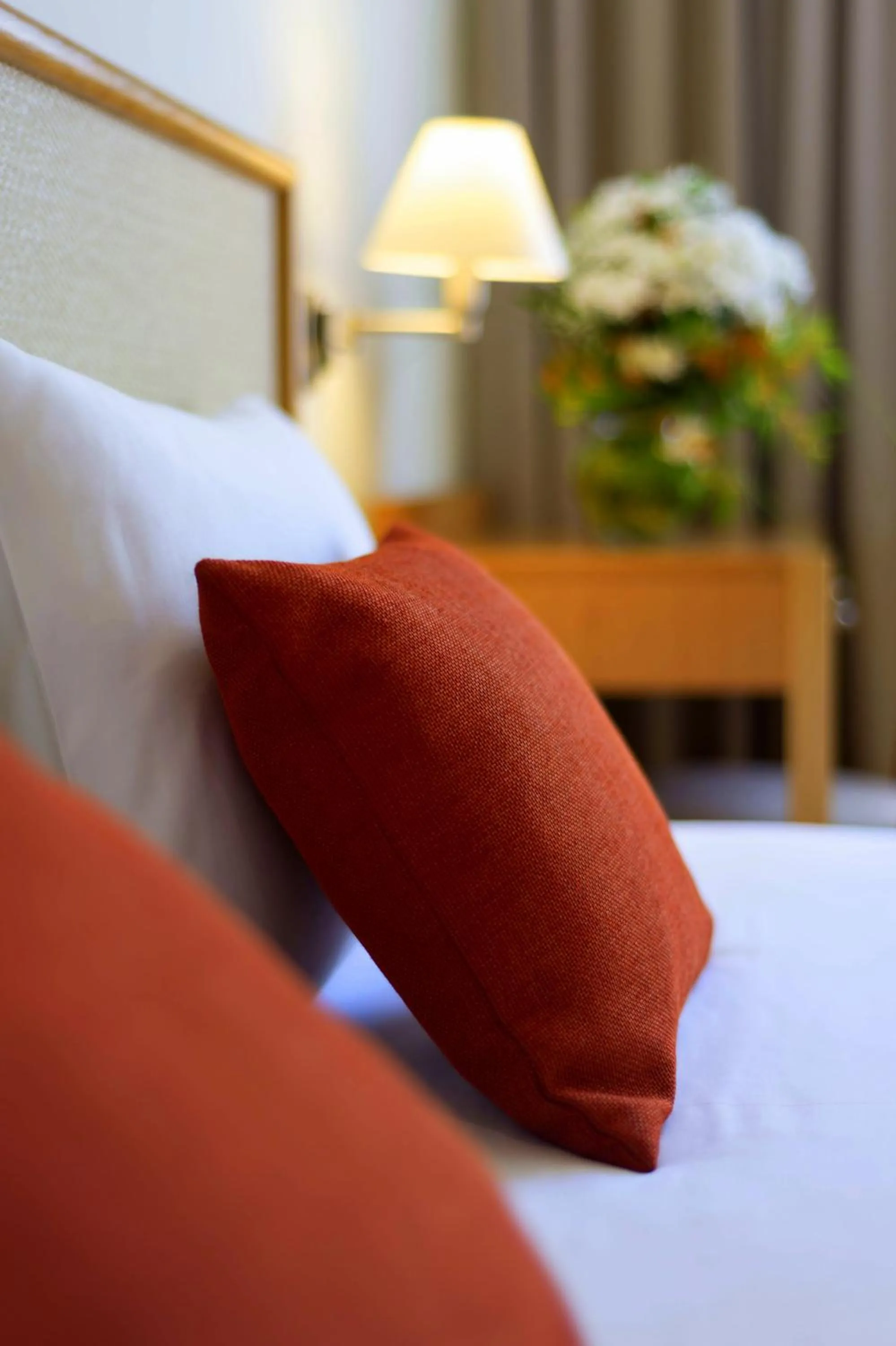 Bed in Hotel Castle Garden