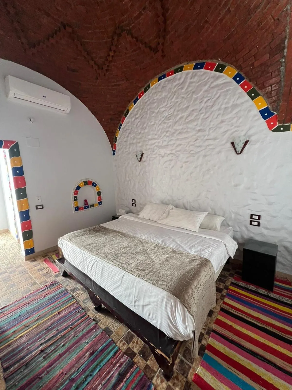 Bed in Artika Wadi Kiki Hotel