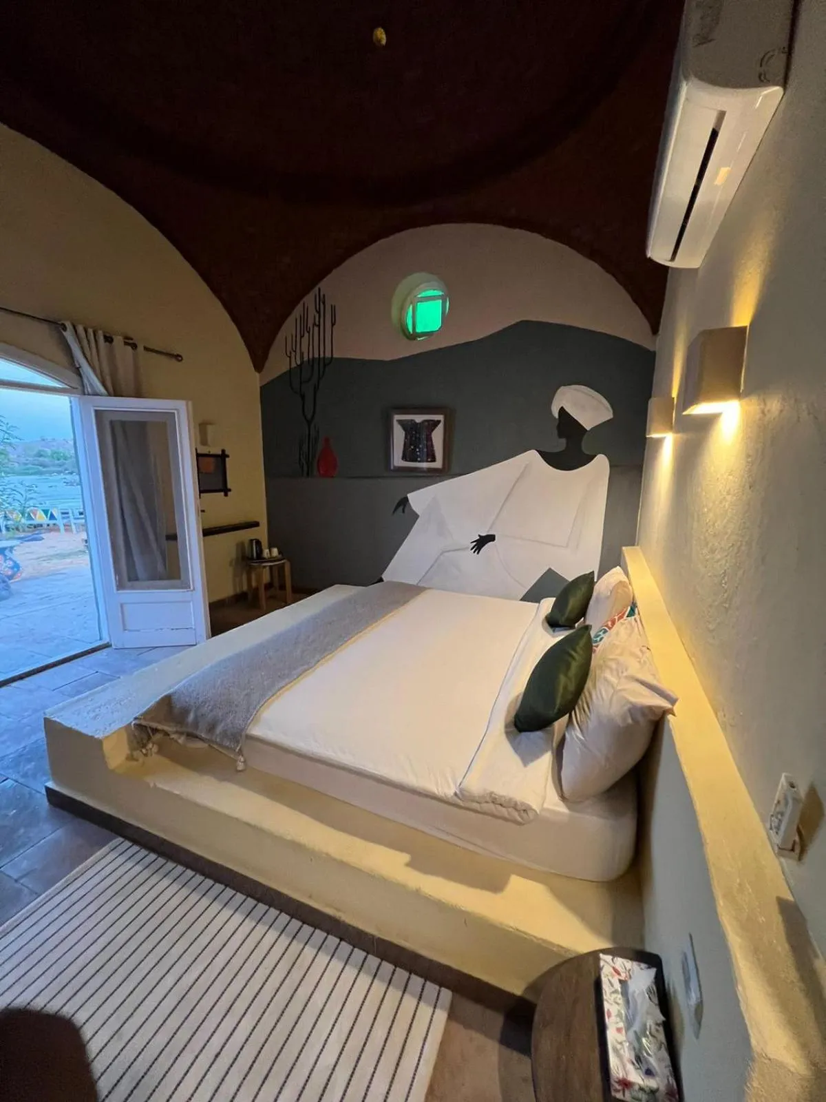 Property building, Bed in Artika Wadi Kiki Hotel