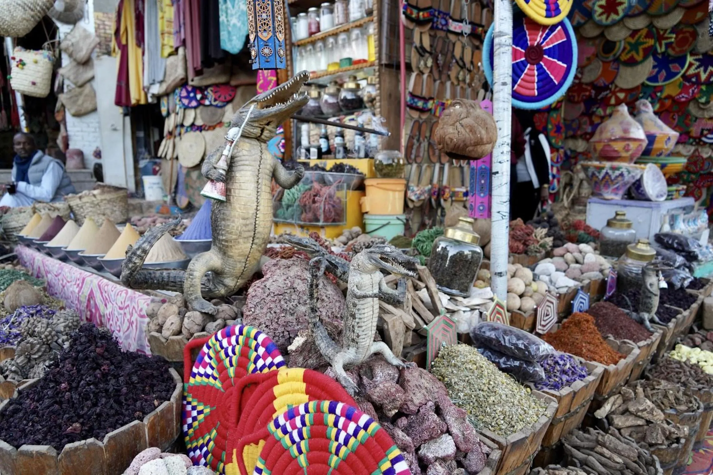 Shopping Area in Artika Wadi Kiki Hotel