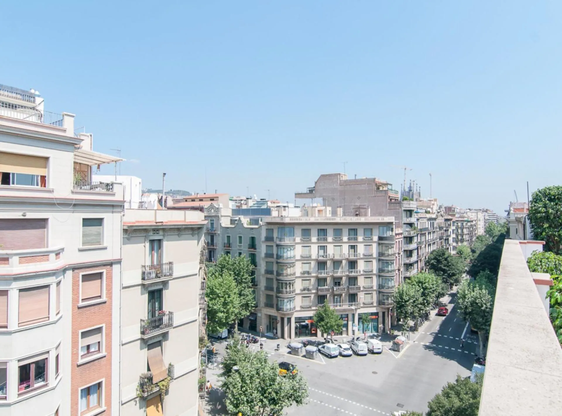 City view in Picasso Suites