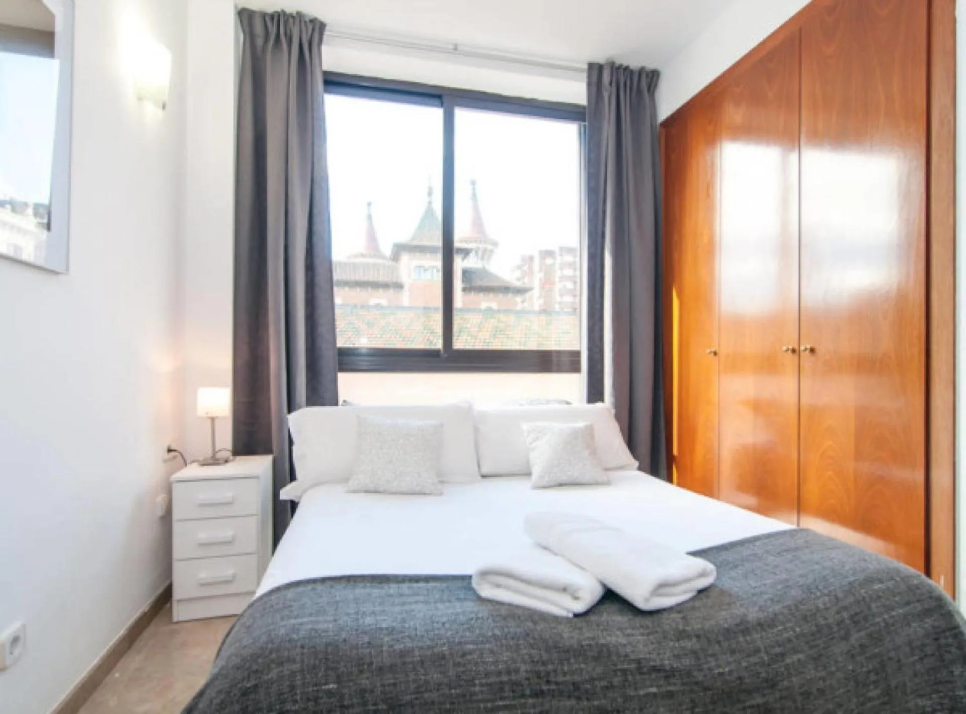 Bed in Picasso Suites