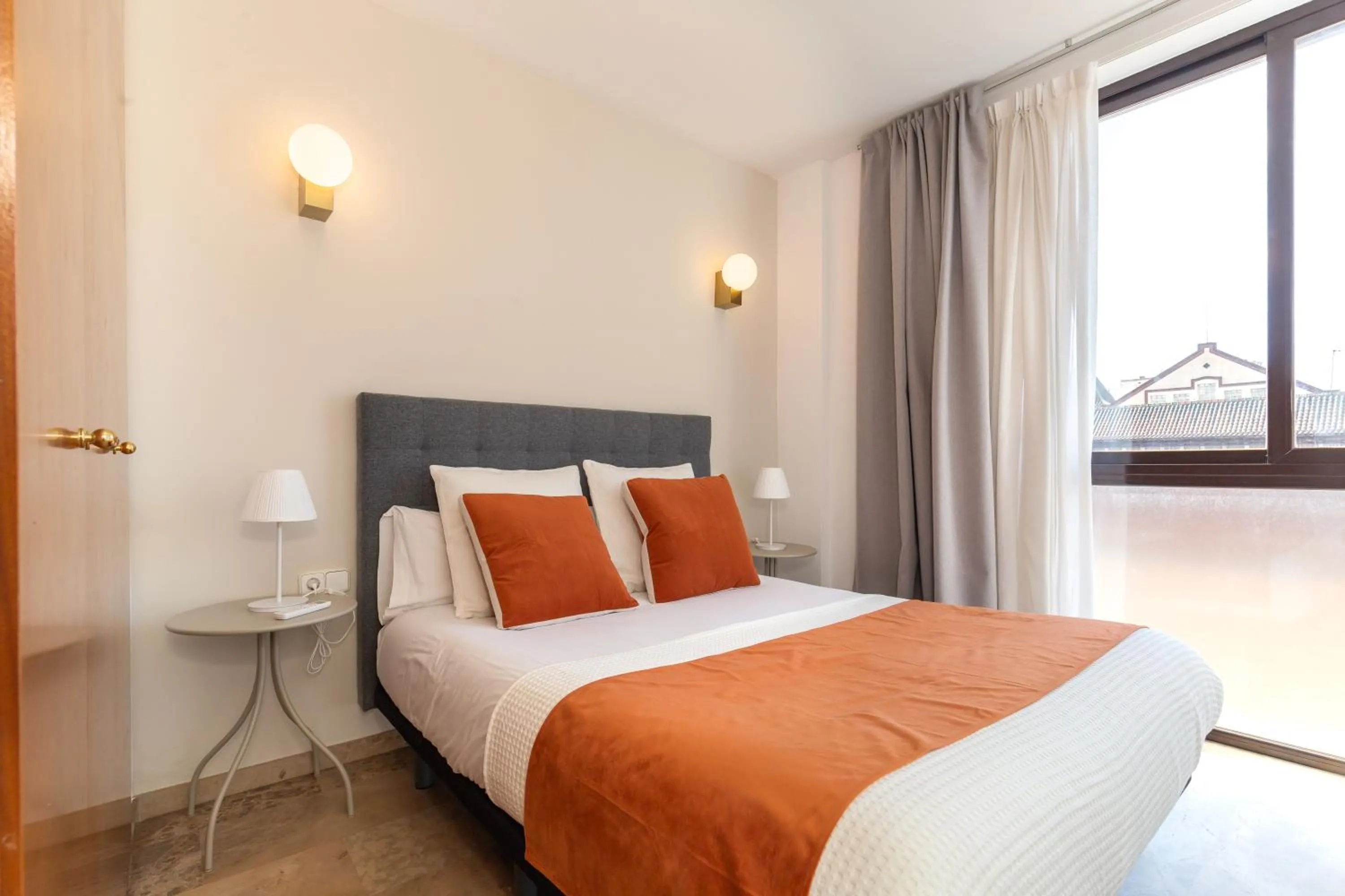 Photo of the whole room, Bed in Picasso Suites