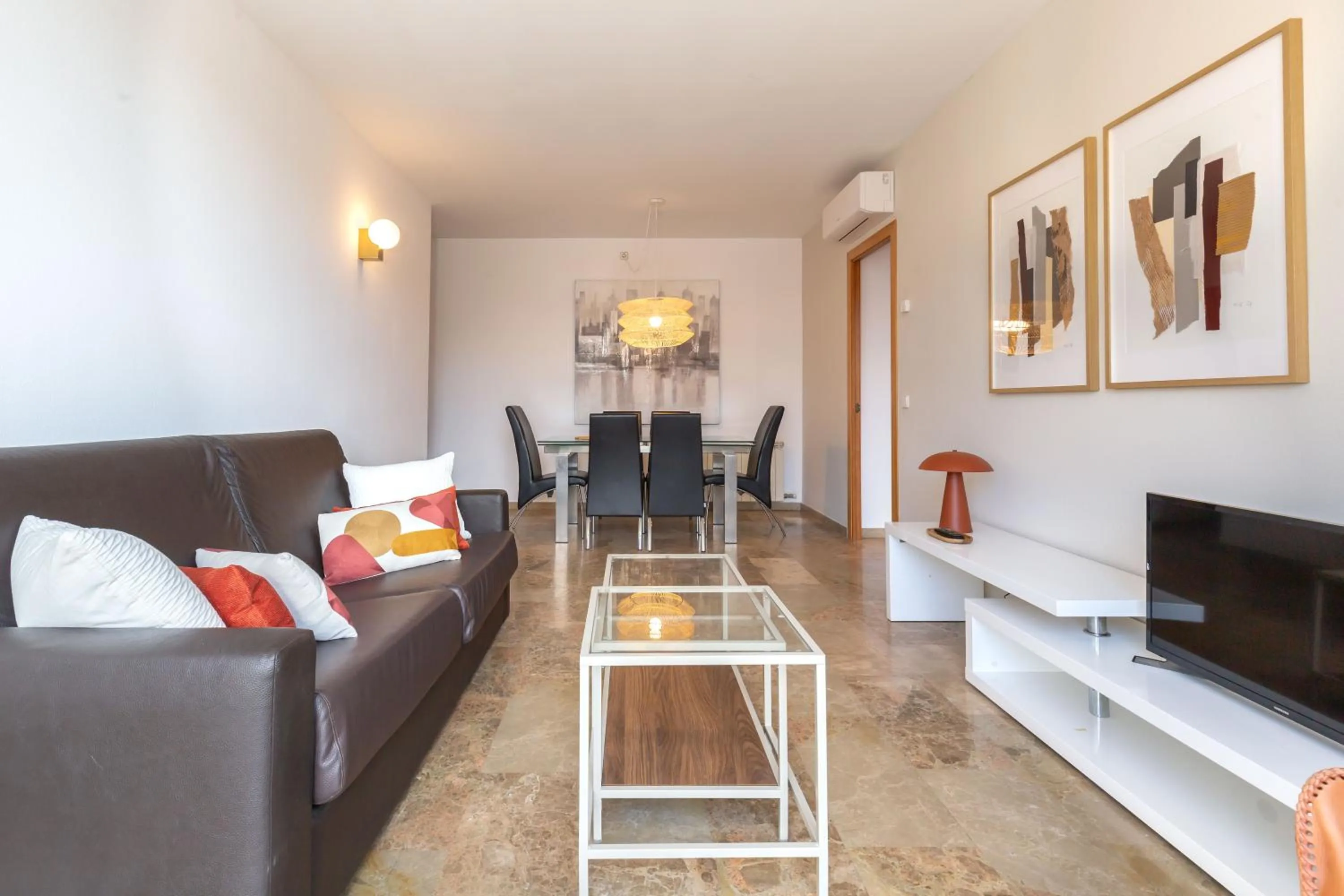 Living room in Picasso Suites