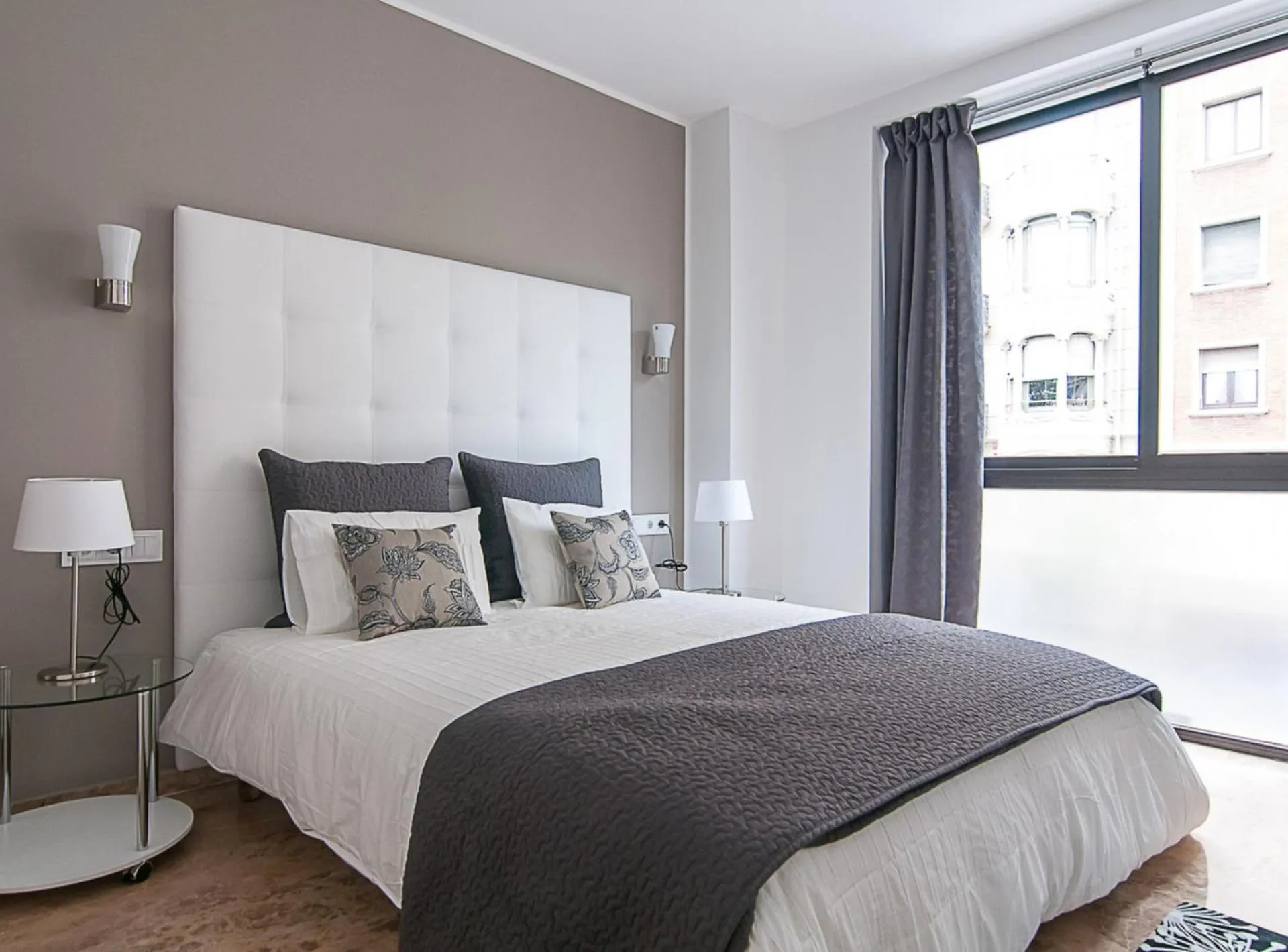 Bed in Picasso Suites