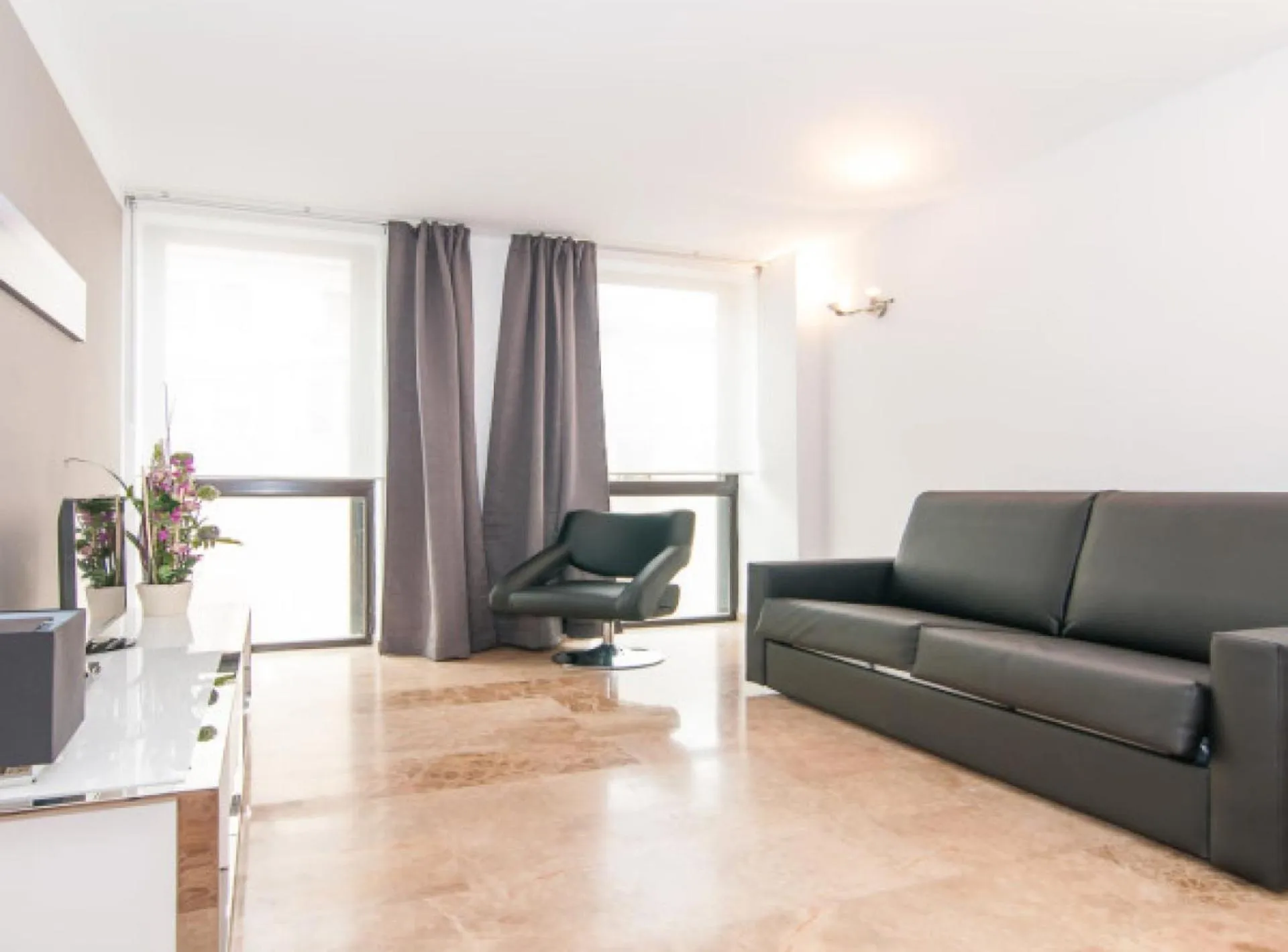 Living room in Picasso Suites