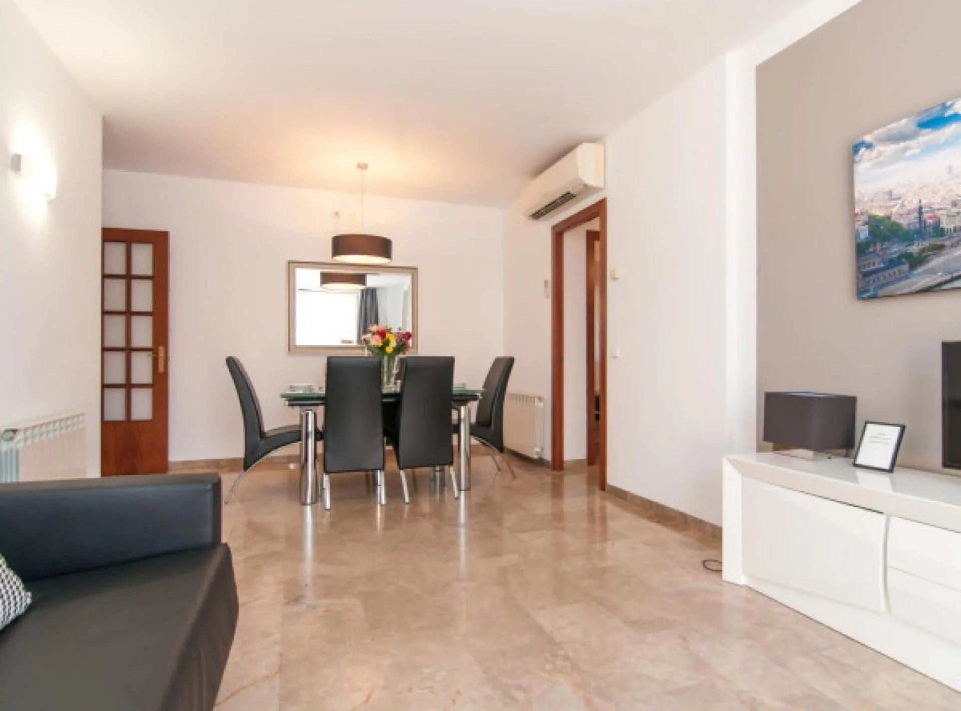 Living room in Picasso Suites