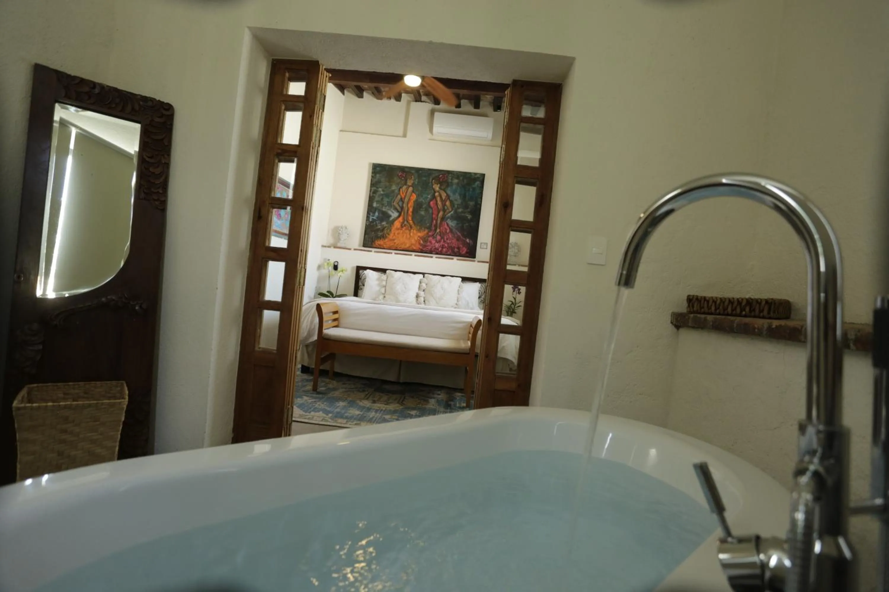 Bathroom in Orchid House San Miguel de Allende