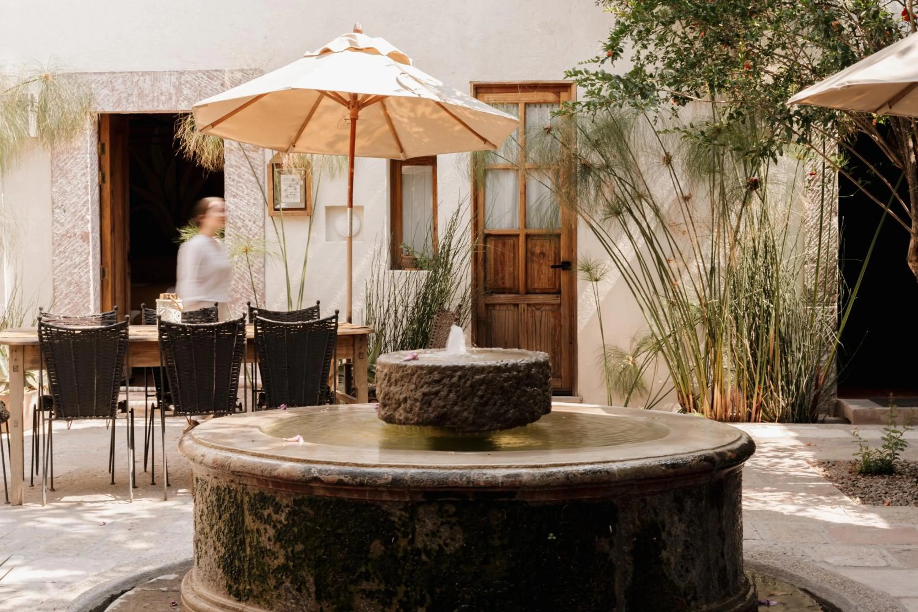 Patio in Orchid House San Miguel de Allende