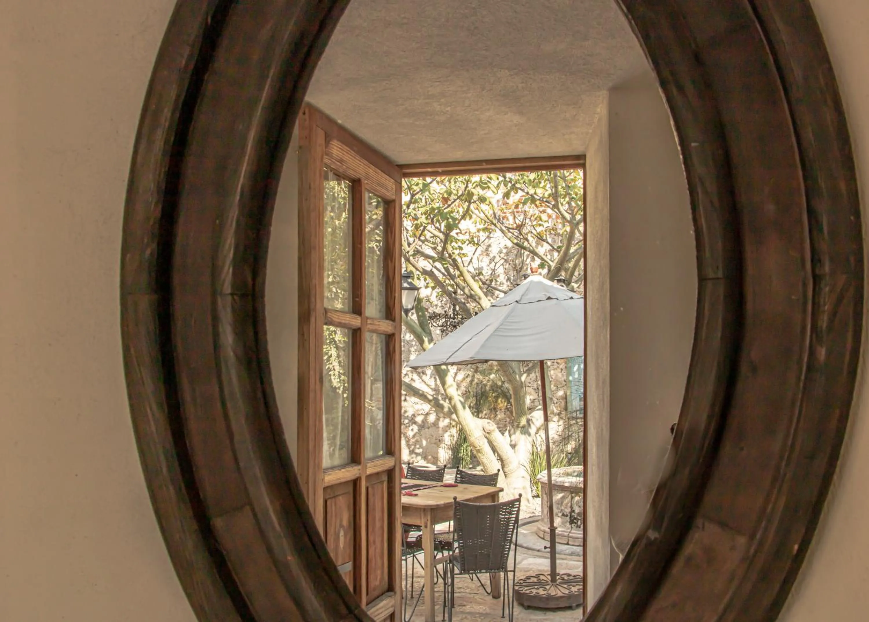 Decorative detail in Orchid House San Miguel de Allende