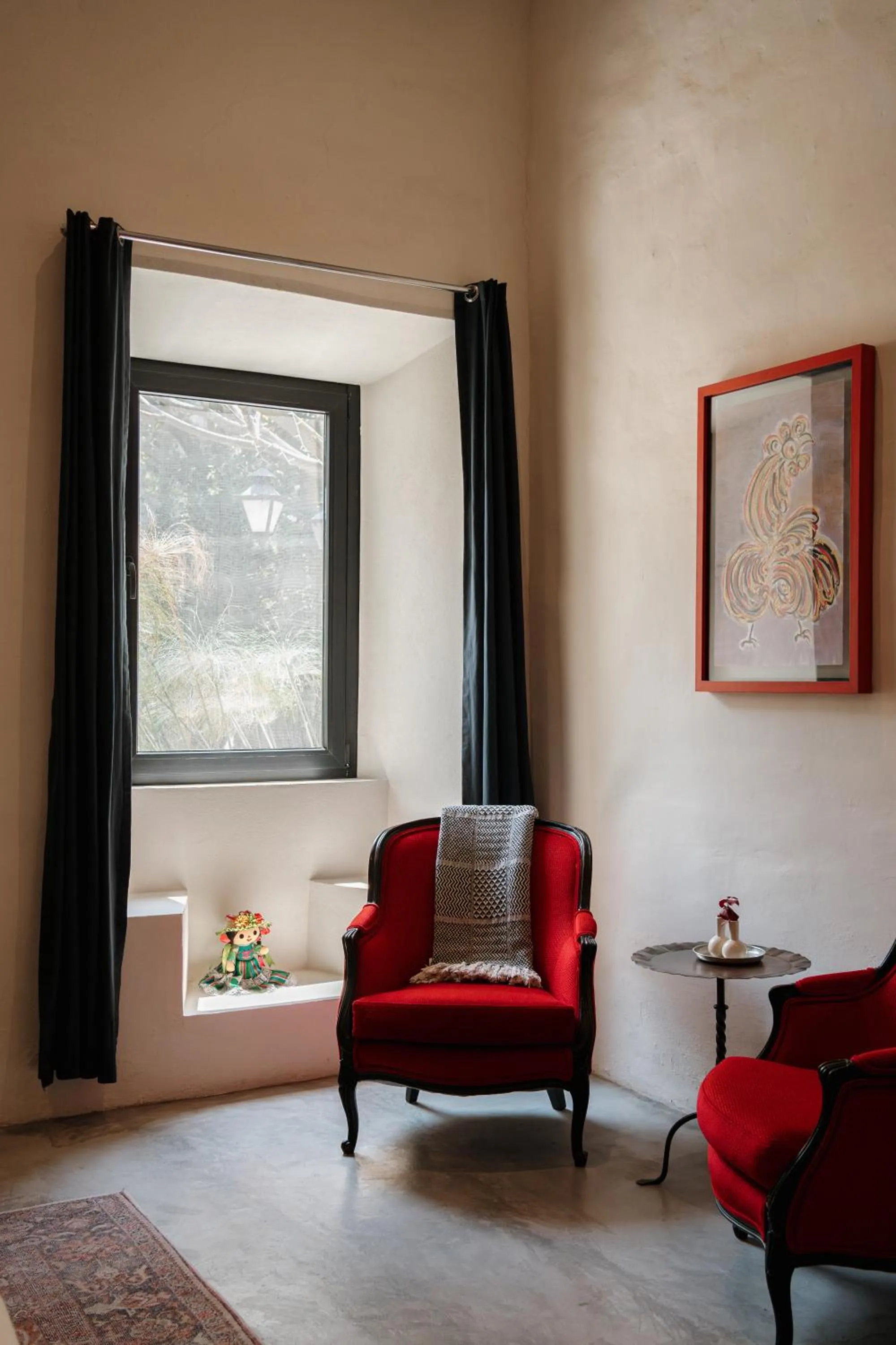 Decorative detail in Orchid House San Miguel de Allende