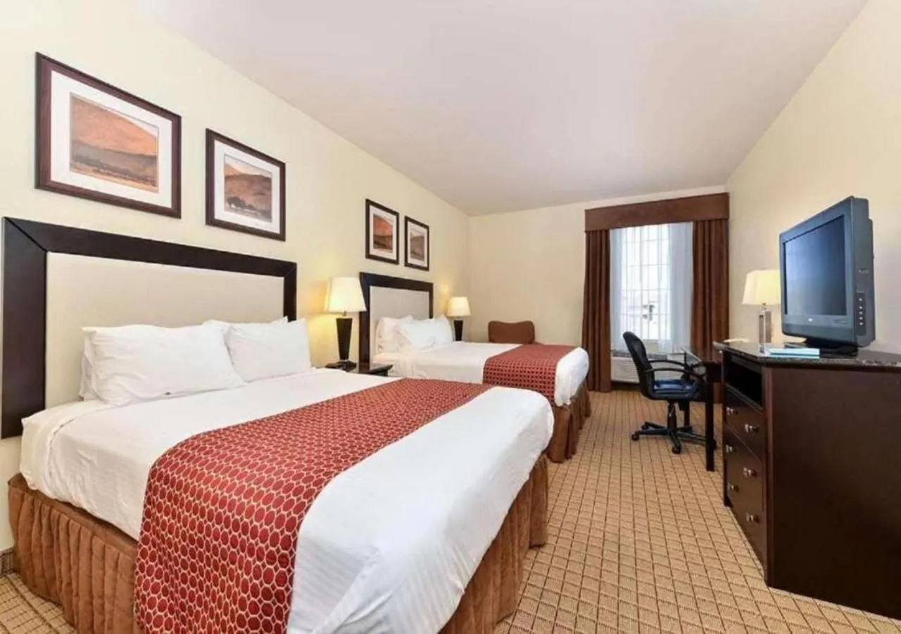 Bed in Express inn & suites