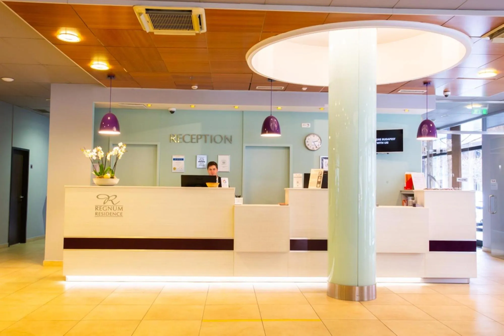 Lobby or reception in Hotel Regnum Residence