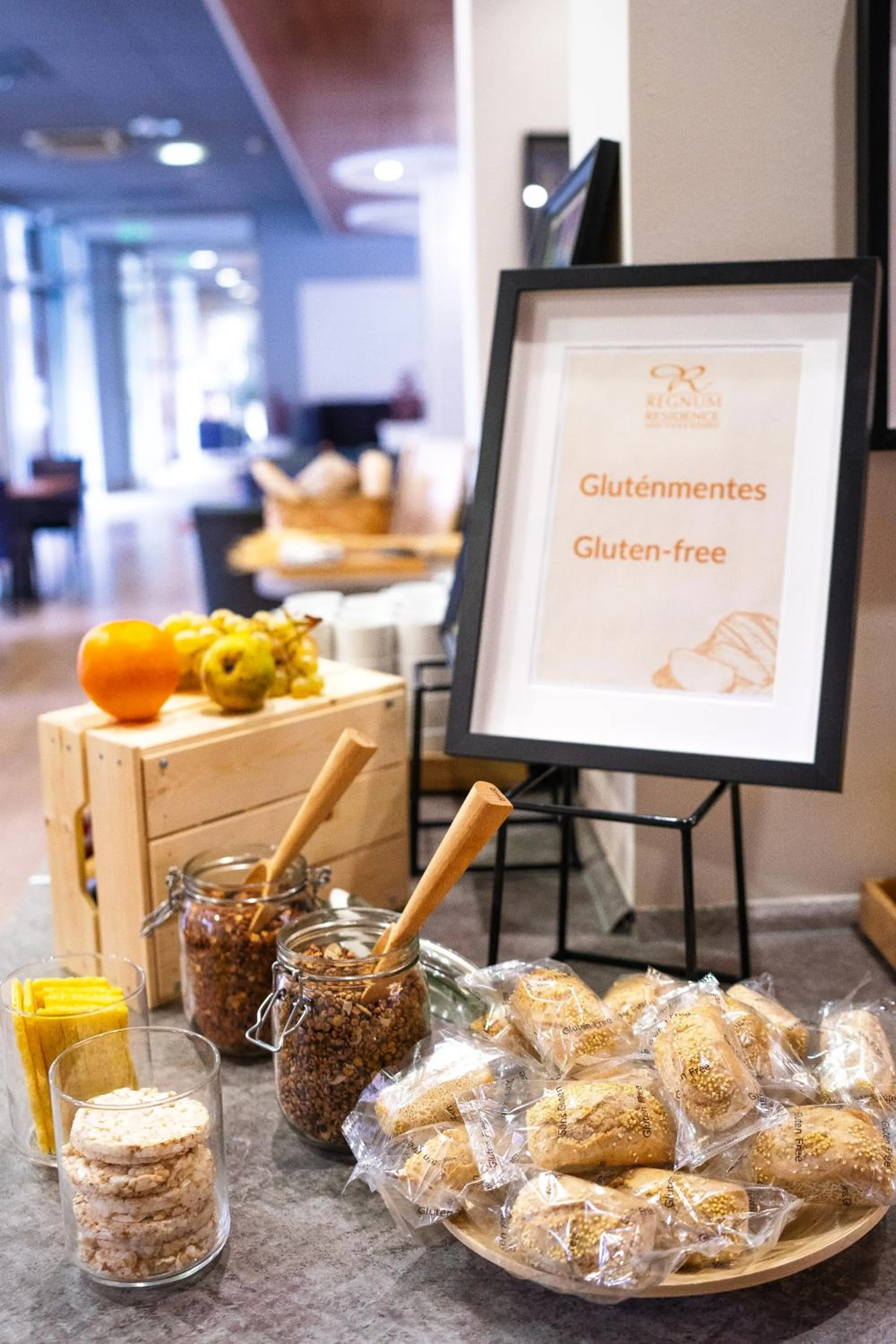 Breakfast in Hotel Regnum Residence