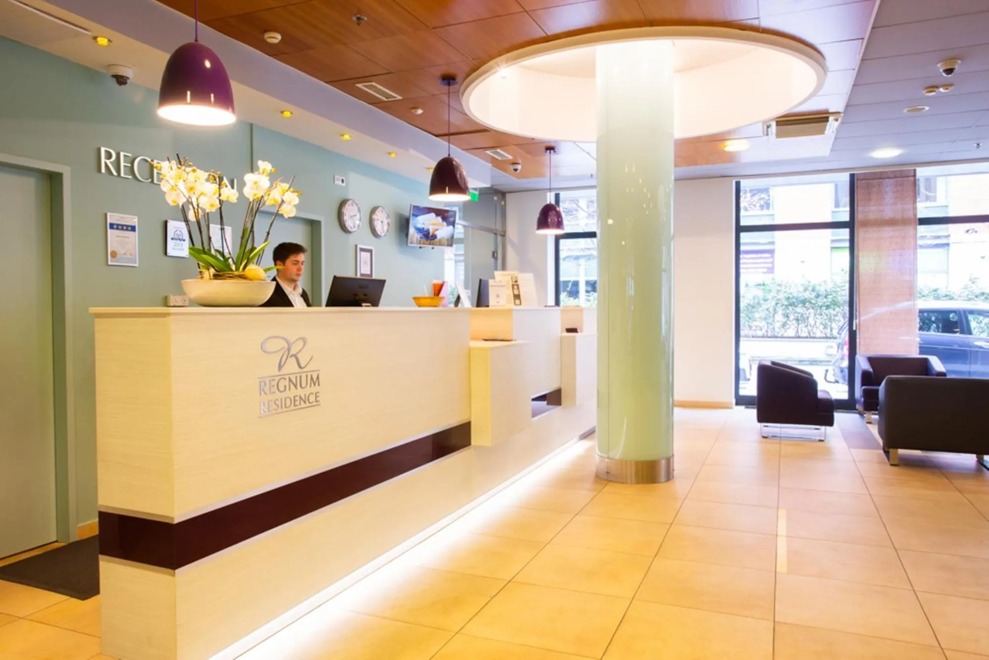 Lobby or reception in Hotel Regnum Residence