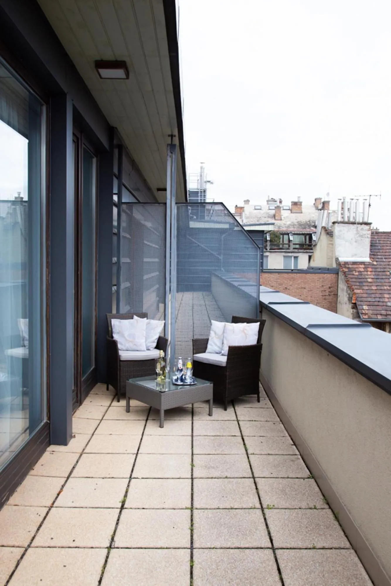 Patio in Hotel Regnum Residence