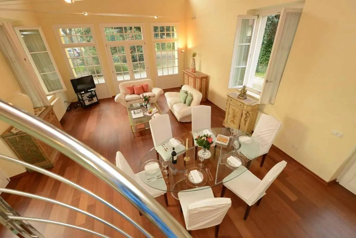 Living room in Villa Verganti Veronesi